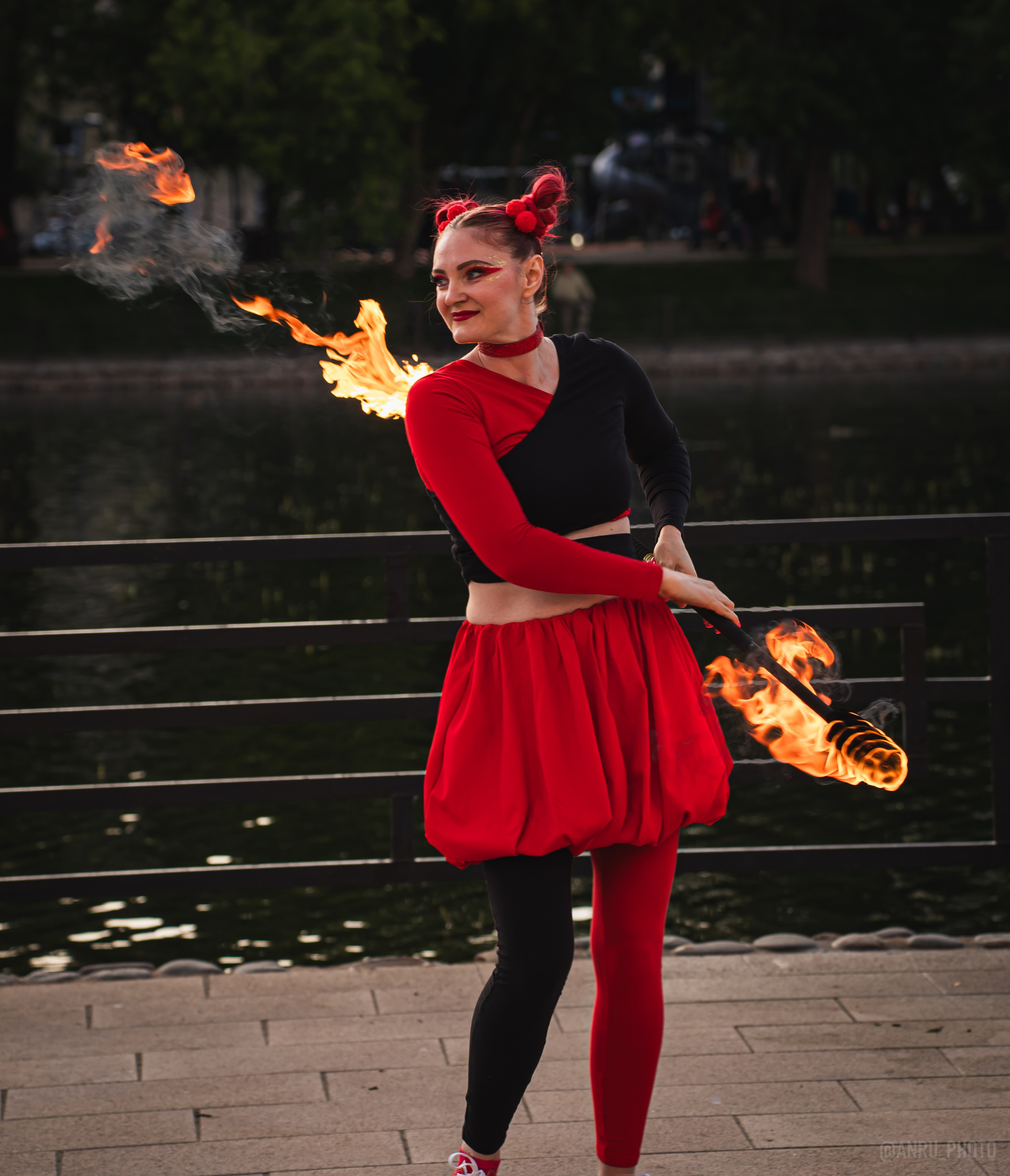 «FIRE FAMILY» Фаершоу. Репортажный фотограф Анастасия Рубцова