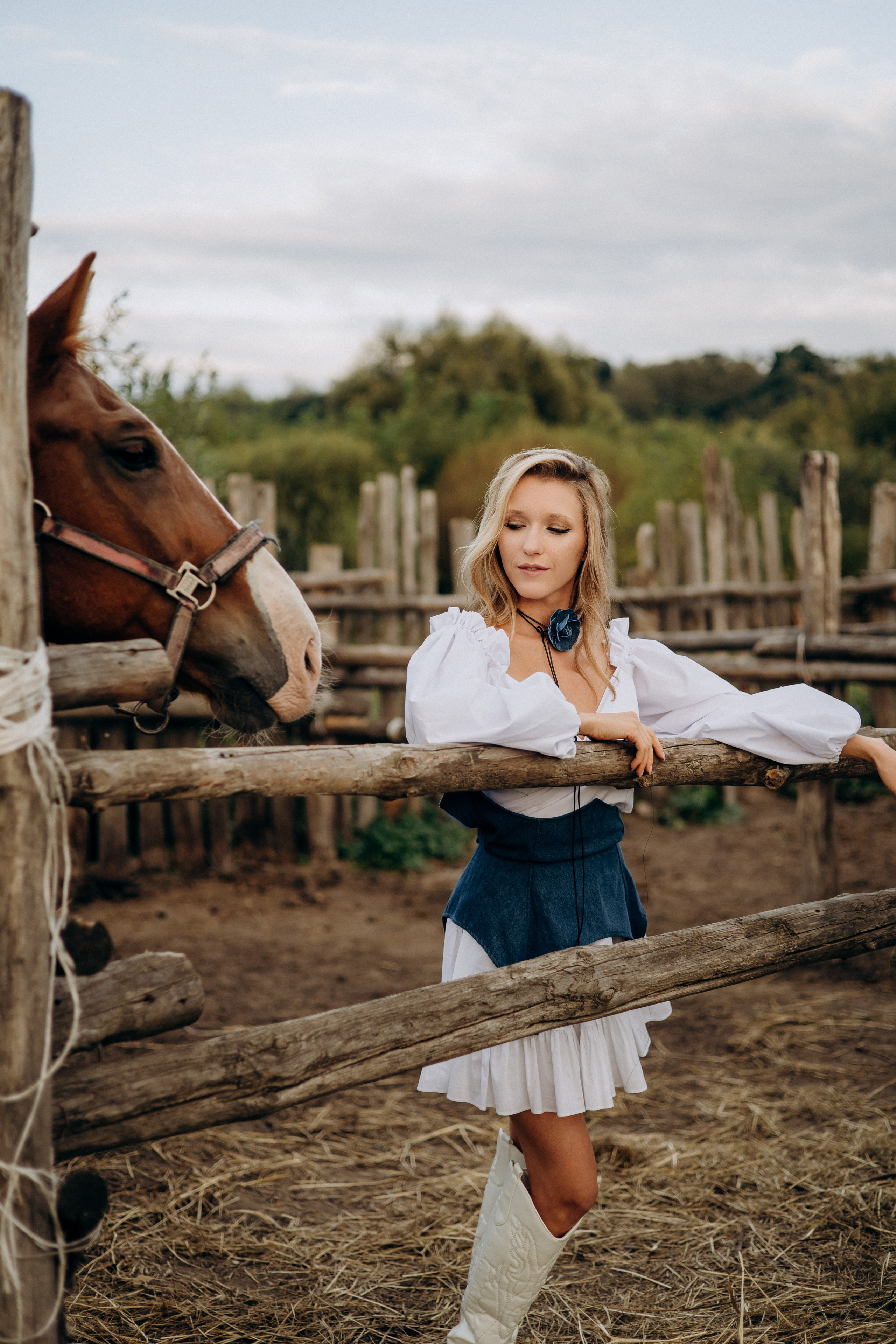 Фотоистория в конюшне. Портретный и семейный фотограф в Воронеже Ксения Ремизова