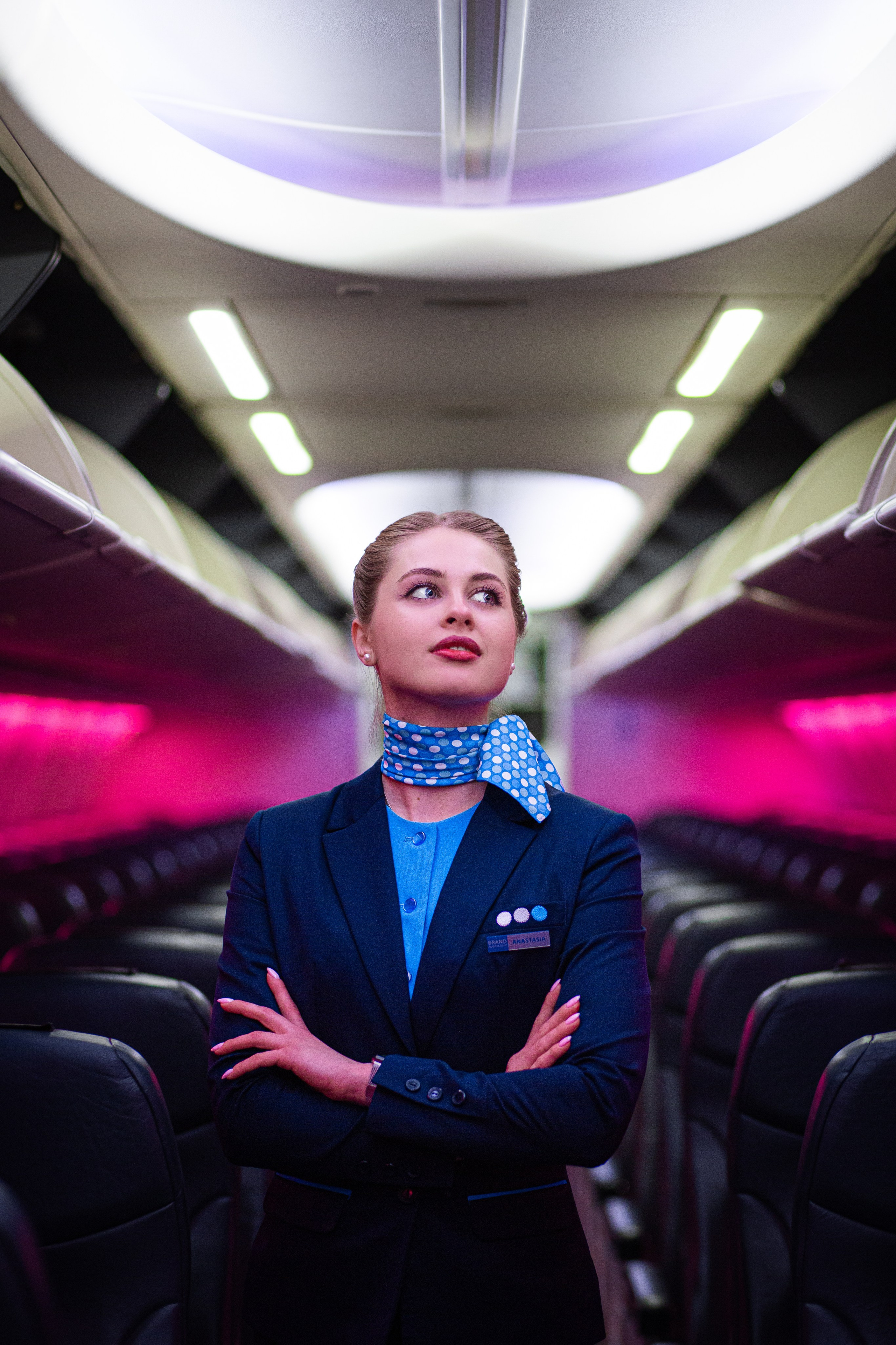 На борту самолета. Khalimonov