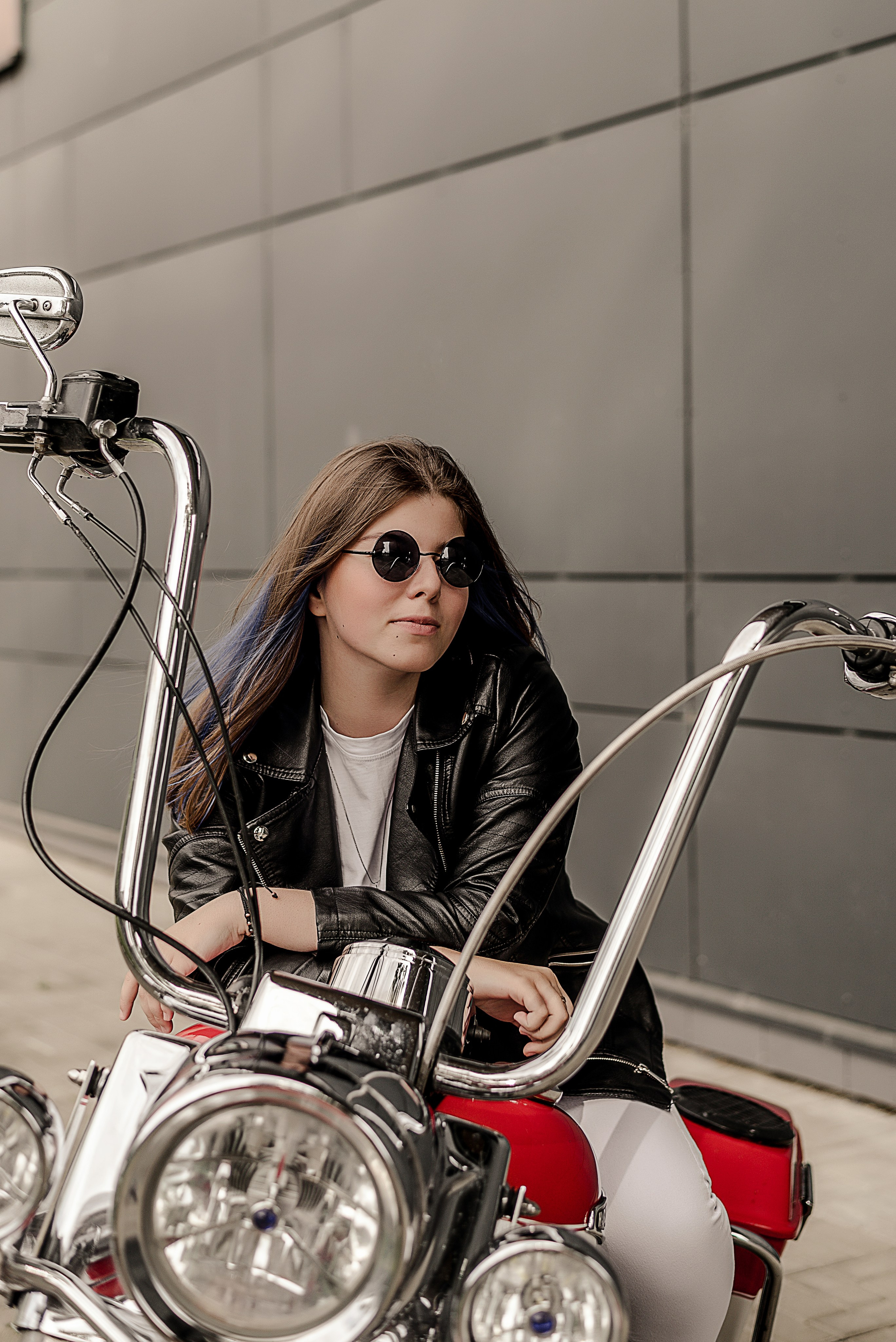 Фотосессия с мотоциклом. Фотограф в Калуге Марина Афанасьева