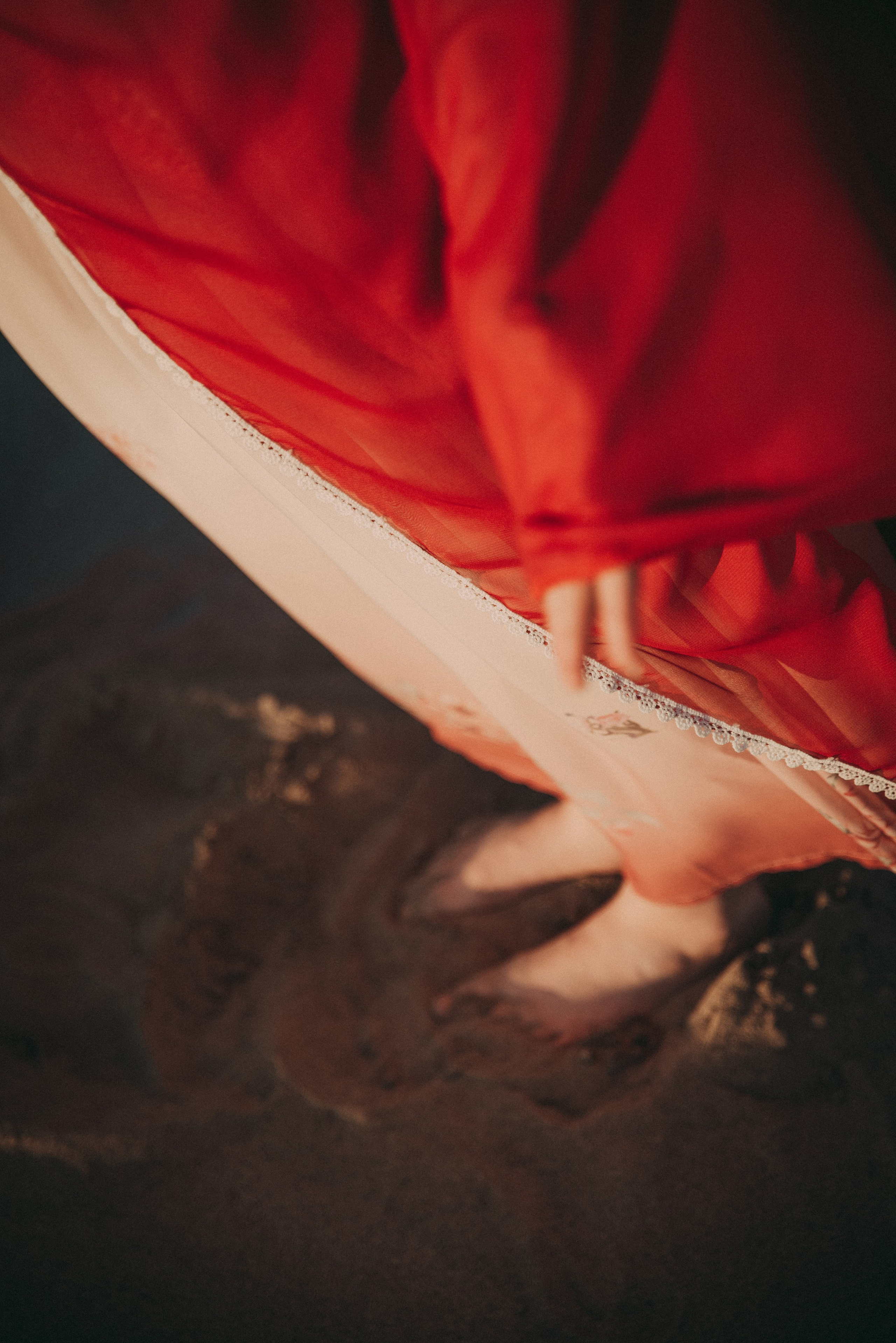 ноги в песке