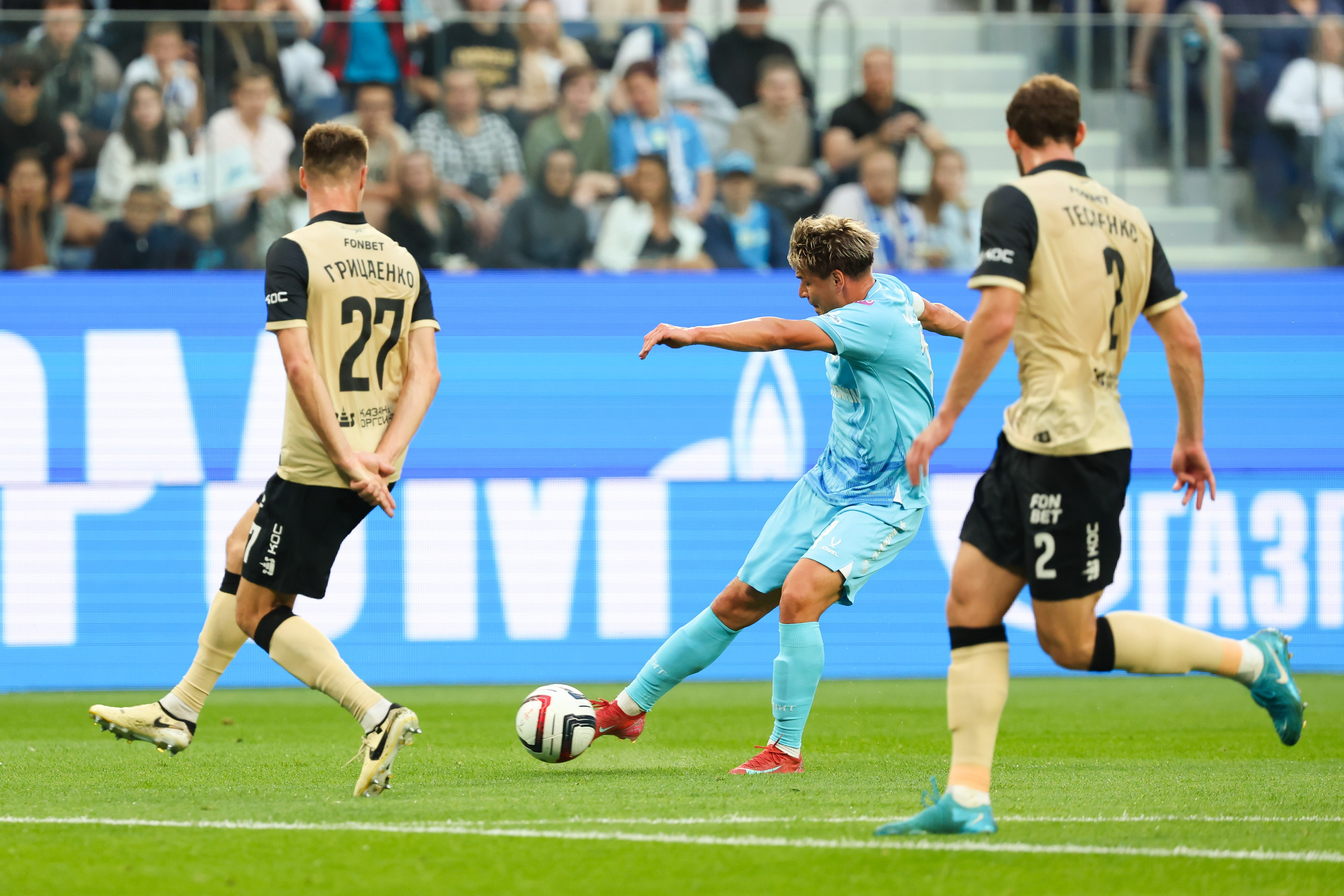 ФК Зенит — ФК Рубин Кубок России 2025/26 12.08.2025. Спортивный и репортажный фотограф Антон Тереханов