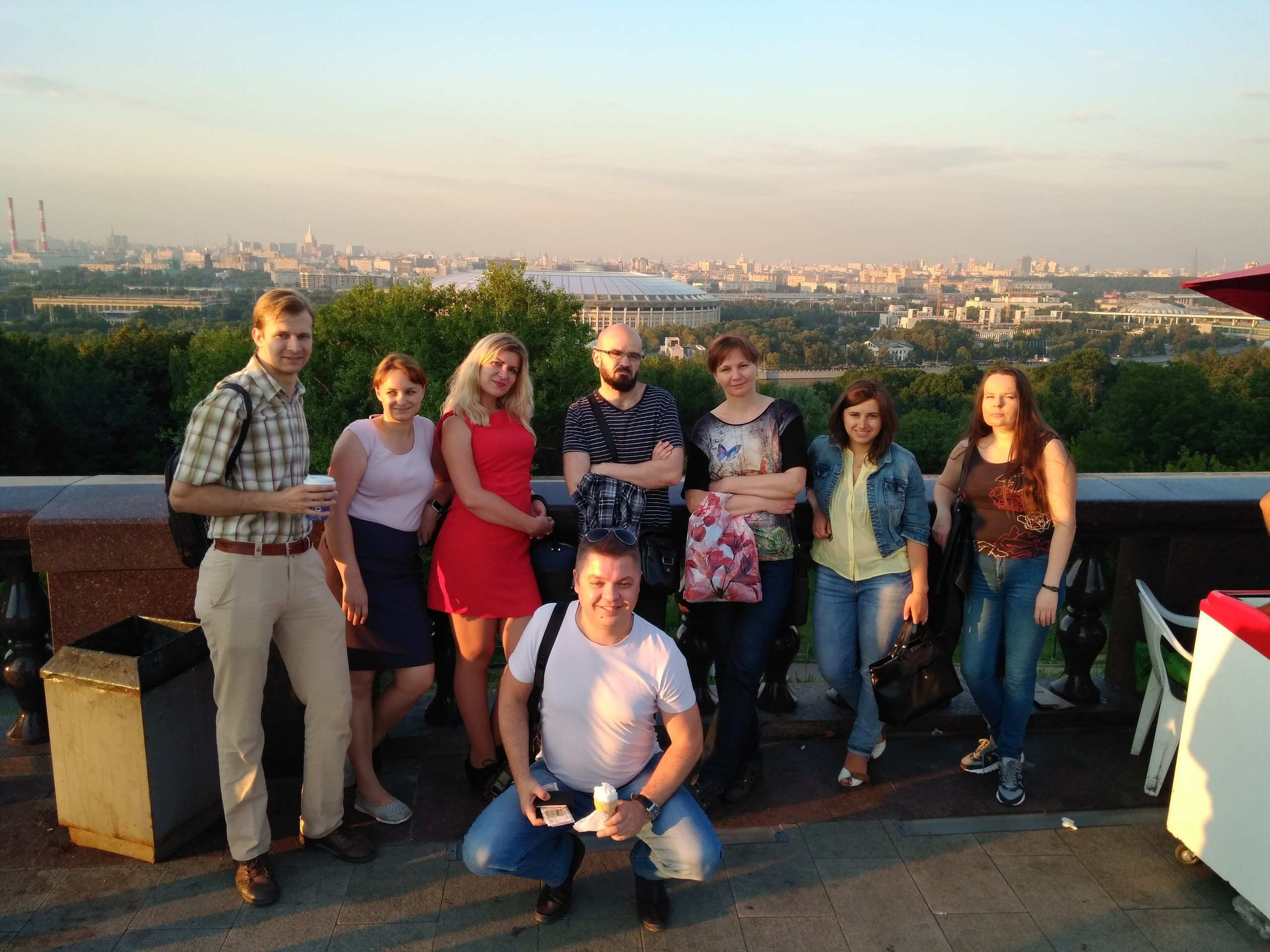 Прогулка на Воробьевых горах | 25.07.2017. Галерея Фантим