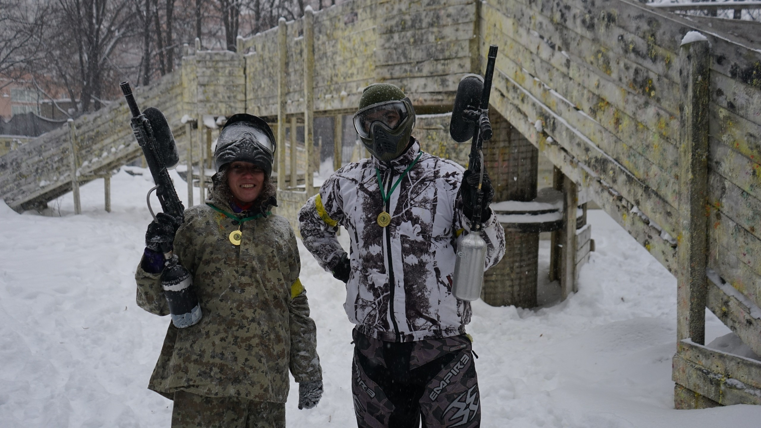 Пейнтбол + шашлыки | 21.02.2021. Галерея Фантим