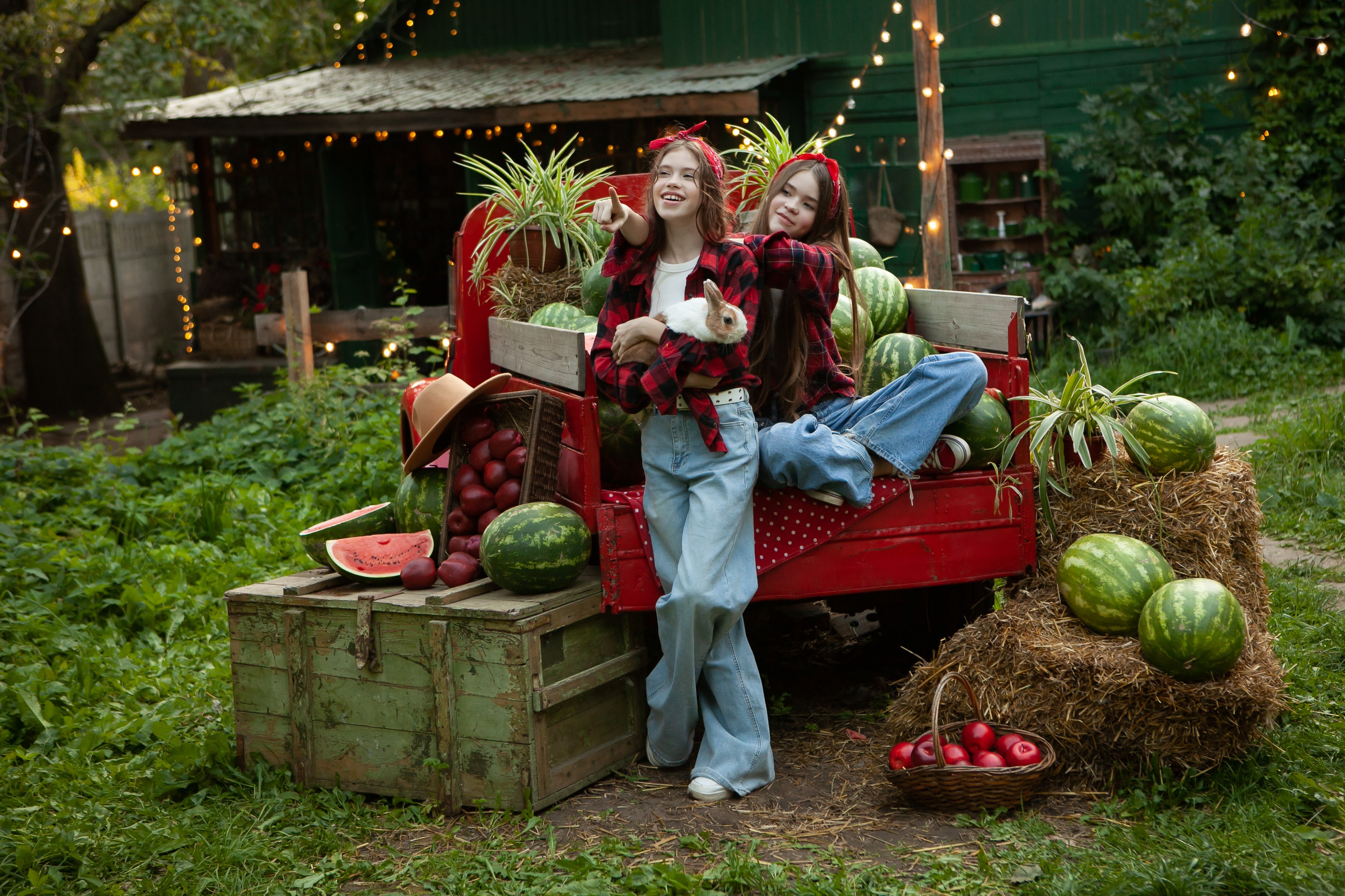 Фотосессия с арбузами — Семейный фотограф в Москве Екатерина. Детский и семейный фотограф в Москве СВАО Екатерина Алалыкина