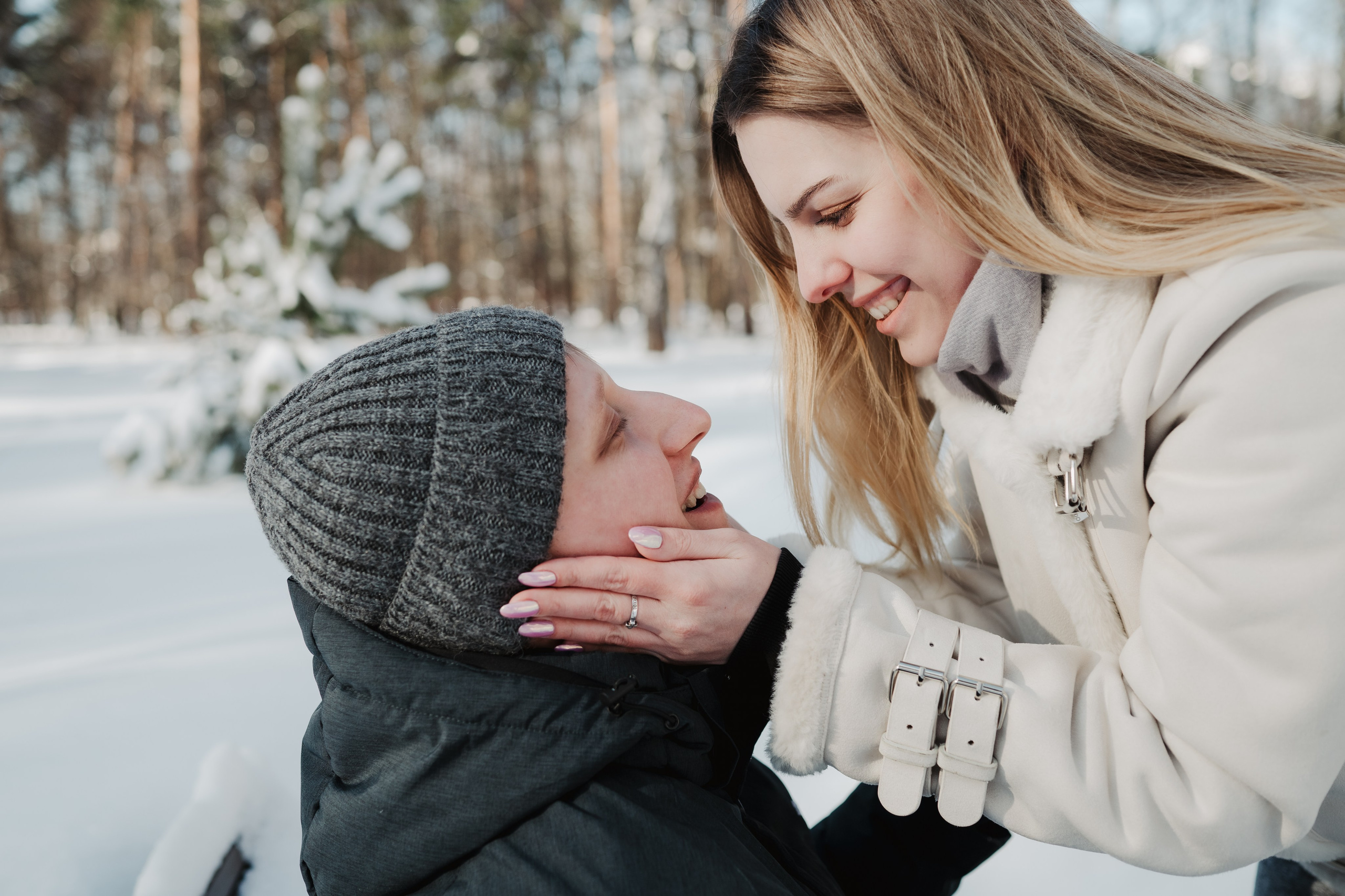 Зимняя LOVE STORY Вики, Артёма и Булочки. Семейный Фотограф в Москве Ирина Хохлова