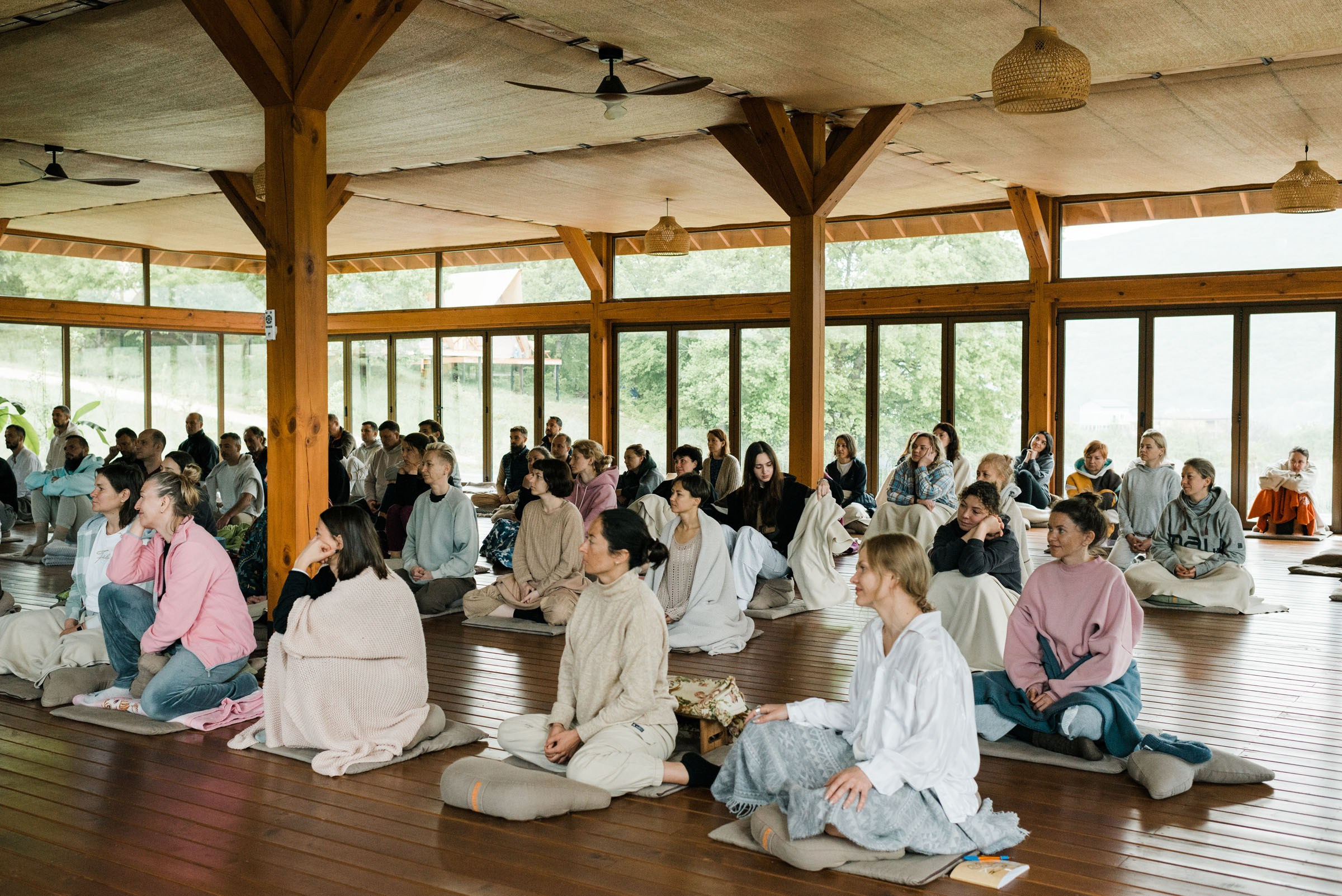 Дана / Ретрит-Випассана с Энтони Марквеллом. Фотограф Алутера Ирина
