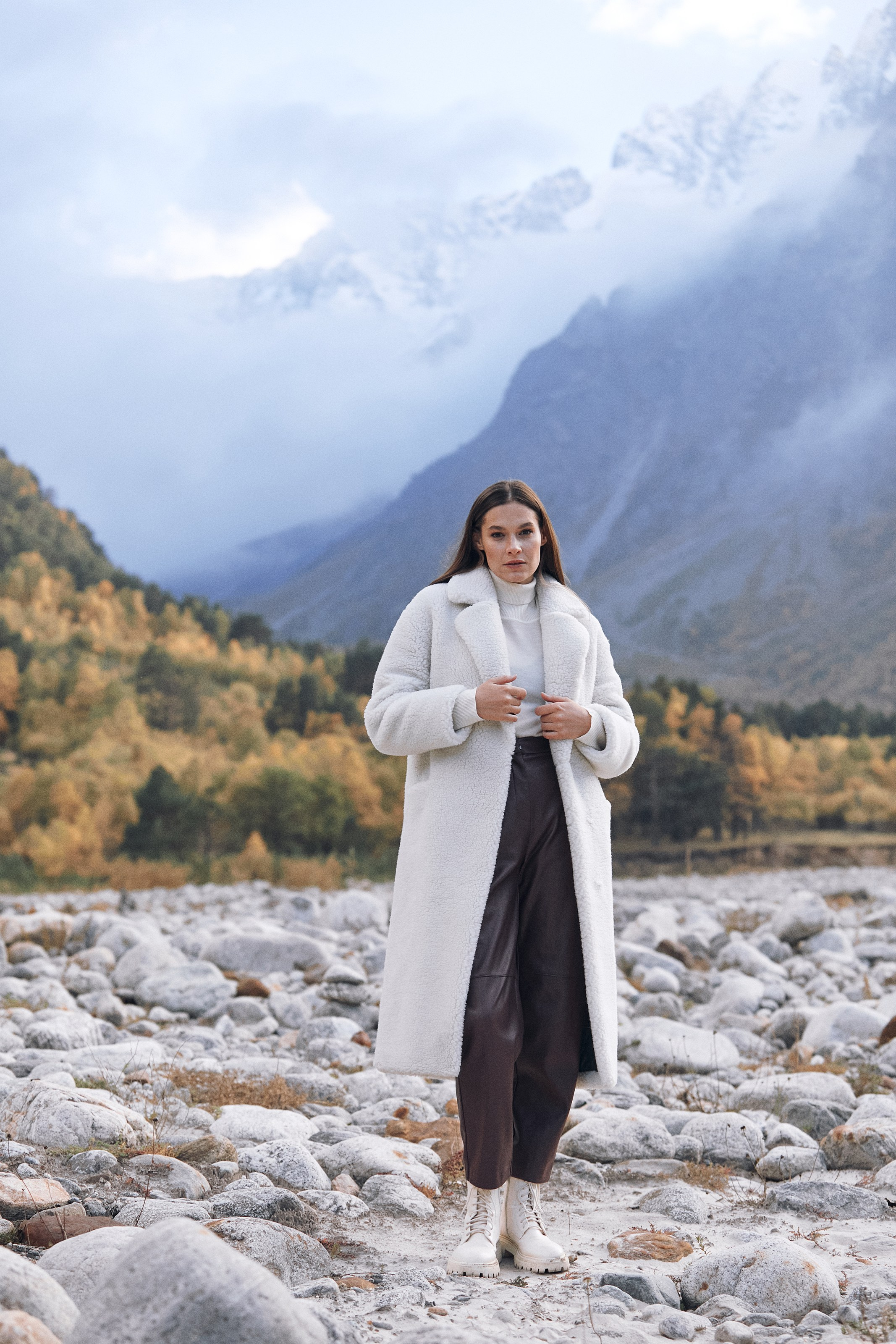 Имиджевая съемка для бренда. Фотограф Продюсер в горах КБР / Москва  Нальчик Горы