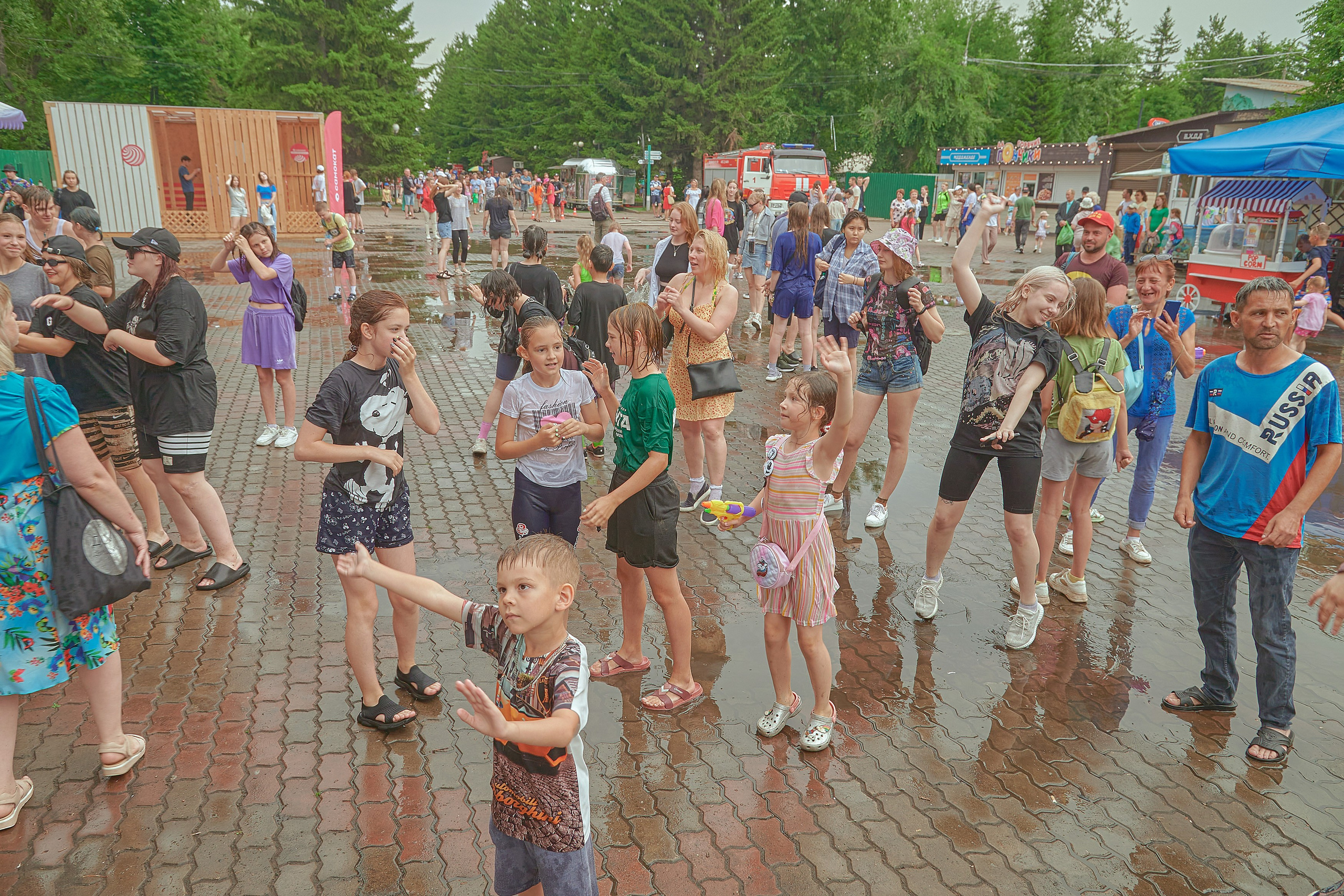 Портфолио репортажной фотосъёмки: Иван Купало в Центральном парке Красноярск. Фотограф Яковлев Роман — Красноярск