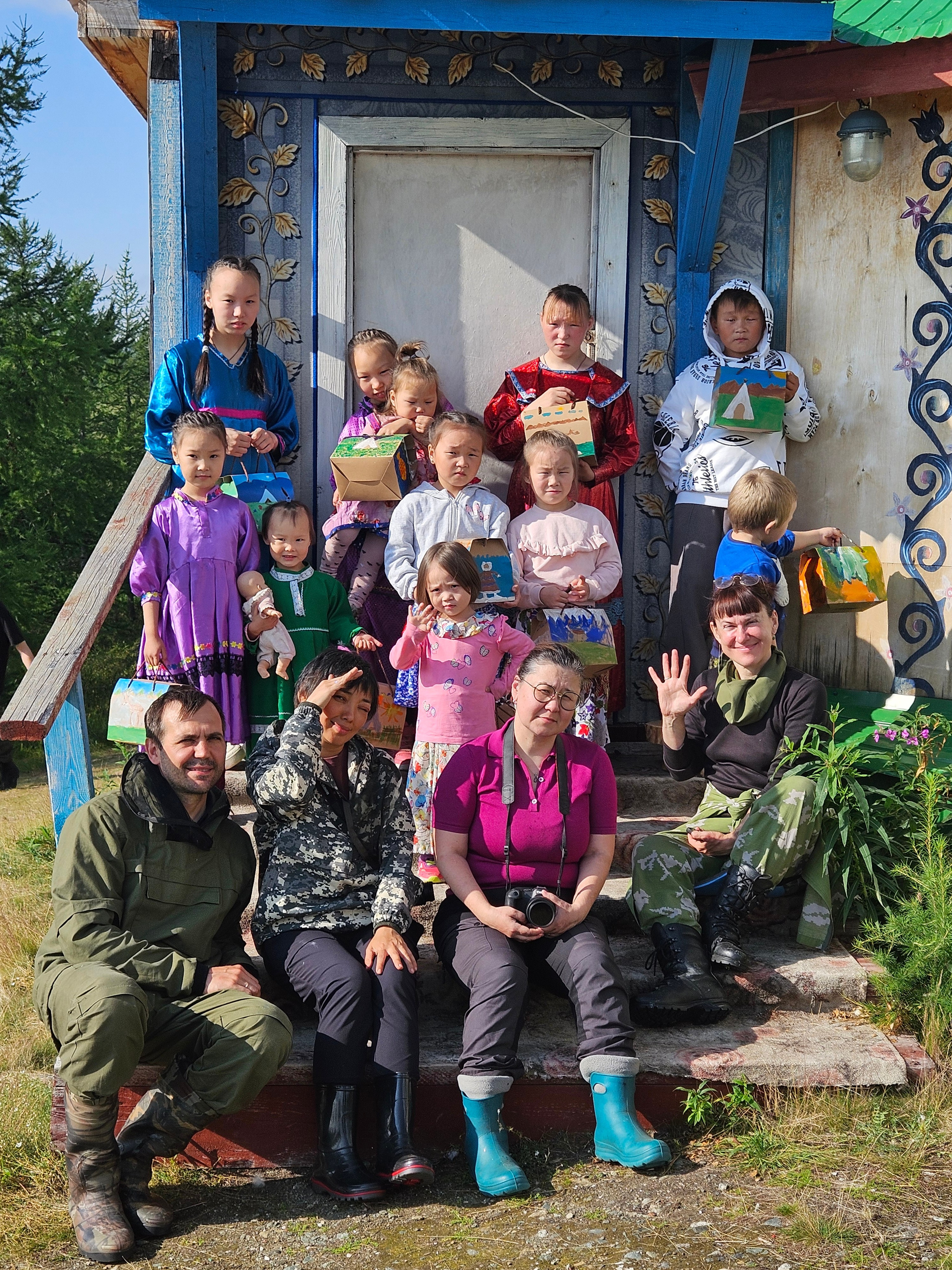 2024 г. «За Полярным кругом» Ямало-Ненецкий АО. Ефремова Ольга. Художник