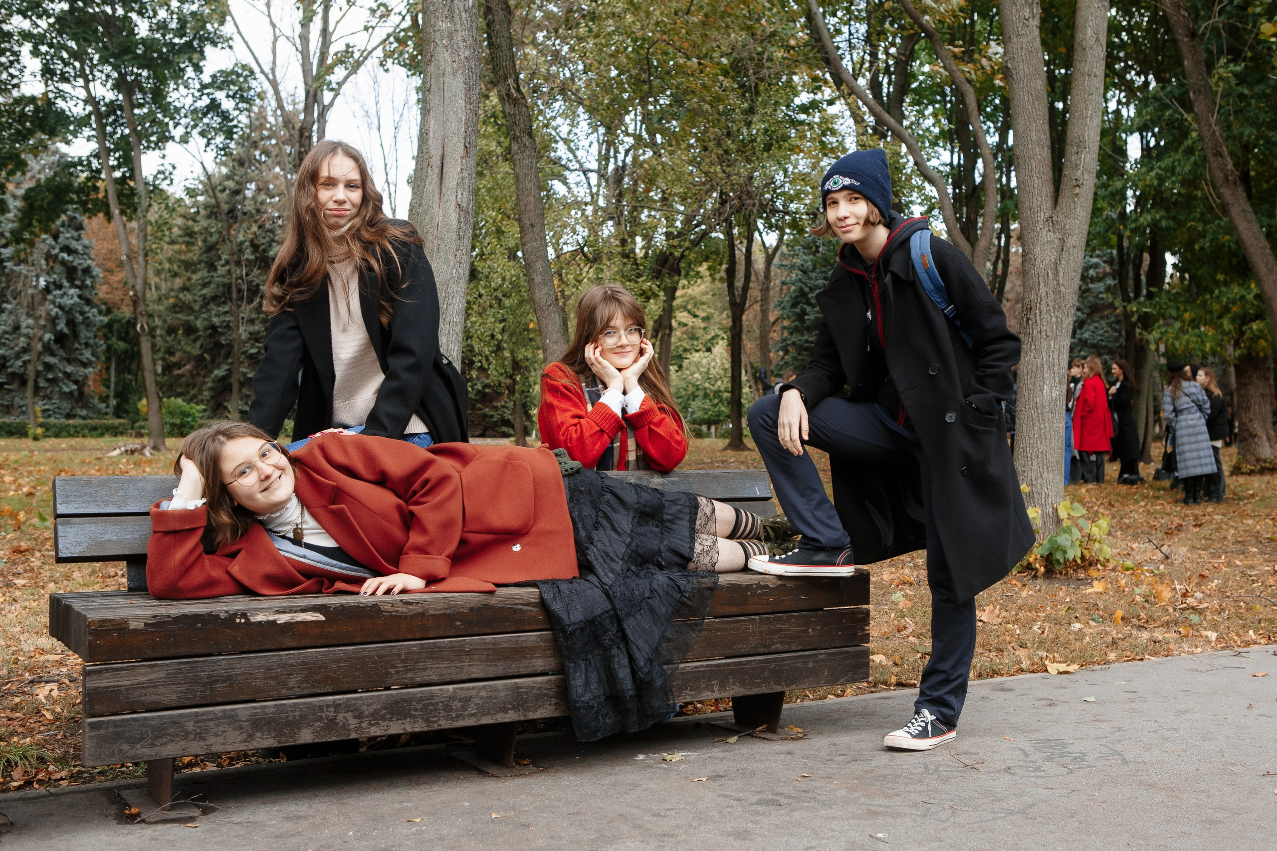 Осень Гимназия 12 11 А 2023. Свадебный и портретный Фотограф в Липецке Дмитрий Котюков