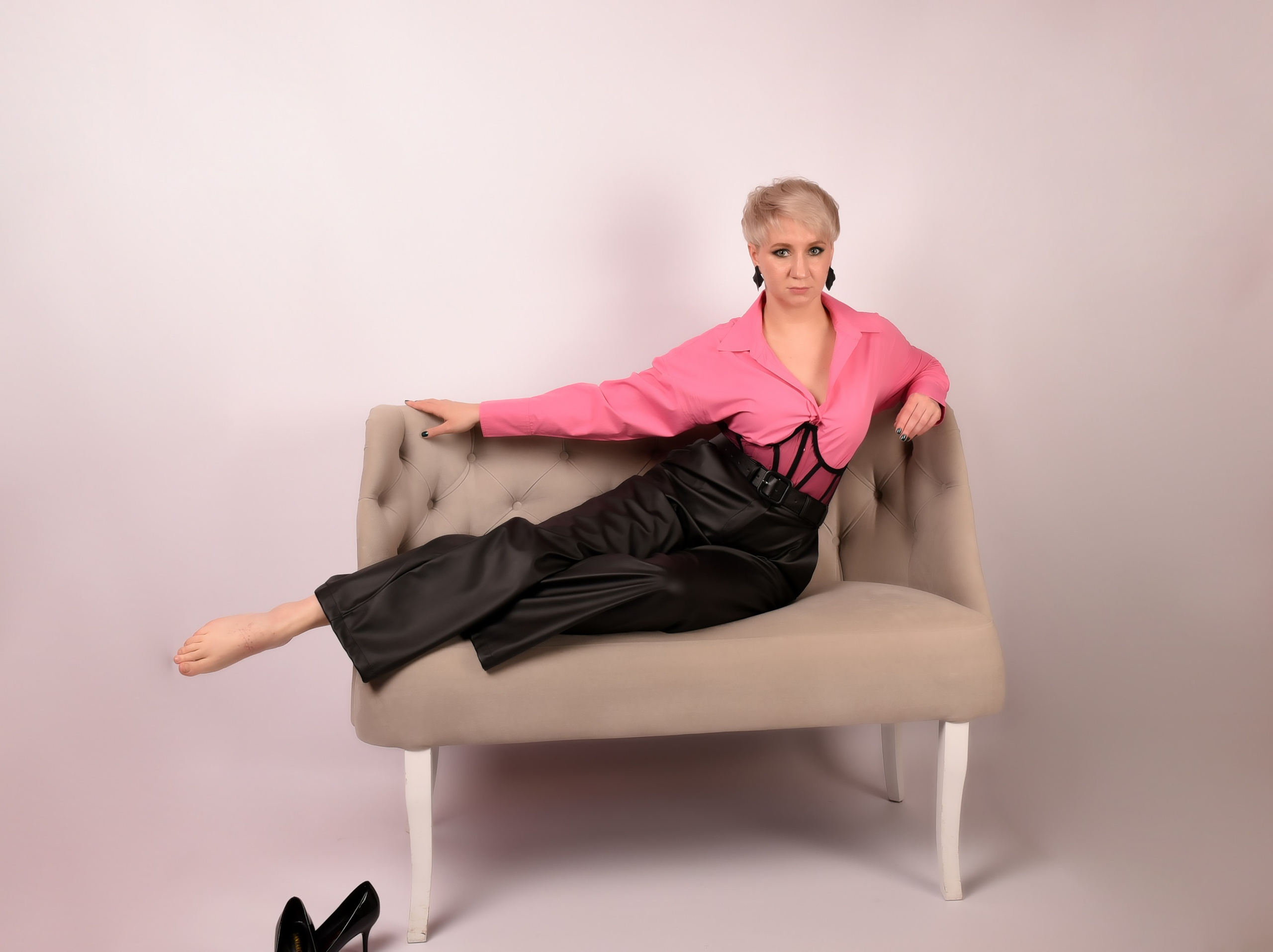 Портретная съемка в студии