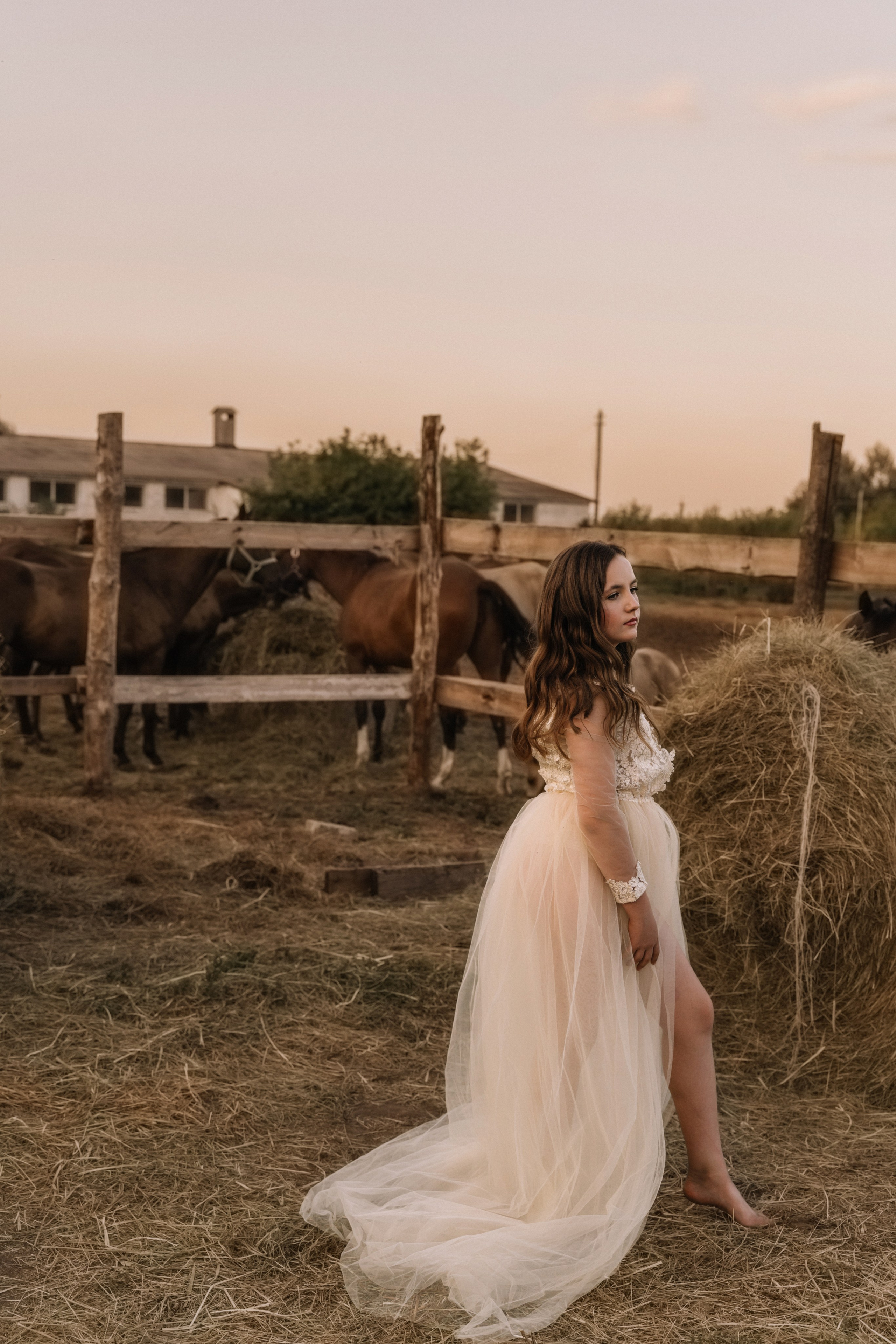 Евгения. Фотосессия с лошадьми. Семейный фотограф в Белгороде Амелина Алина