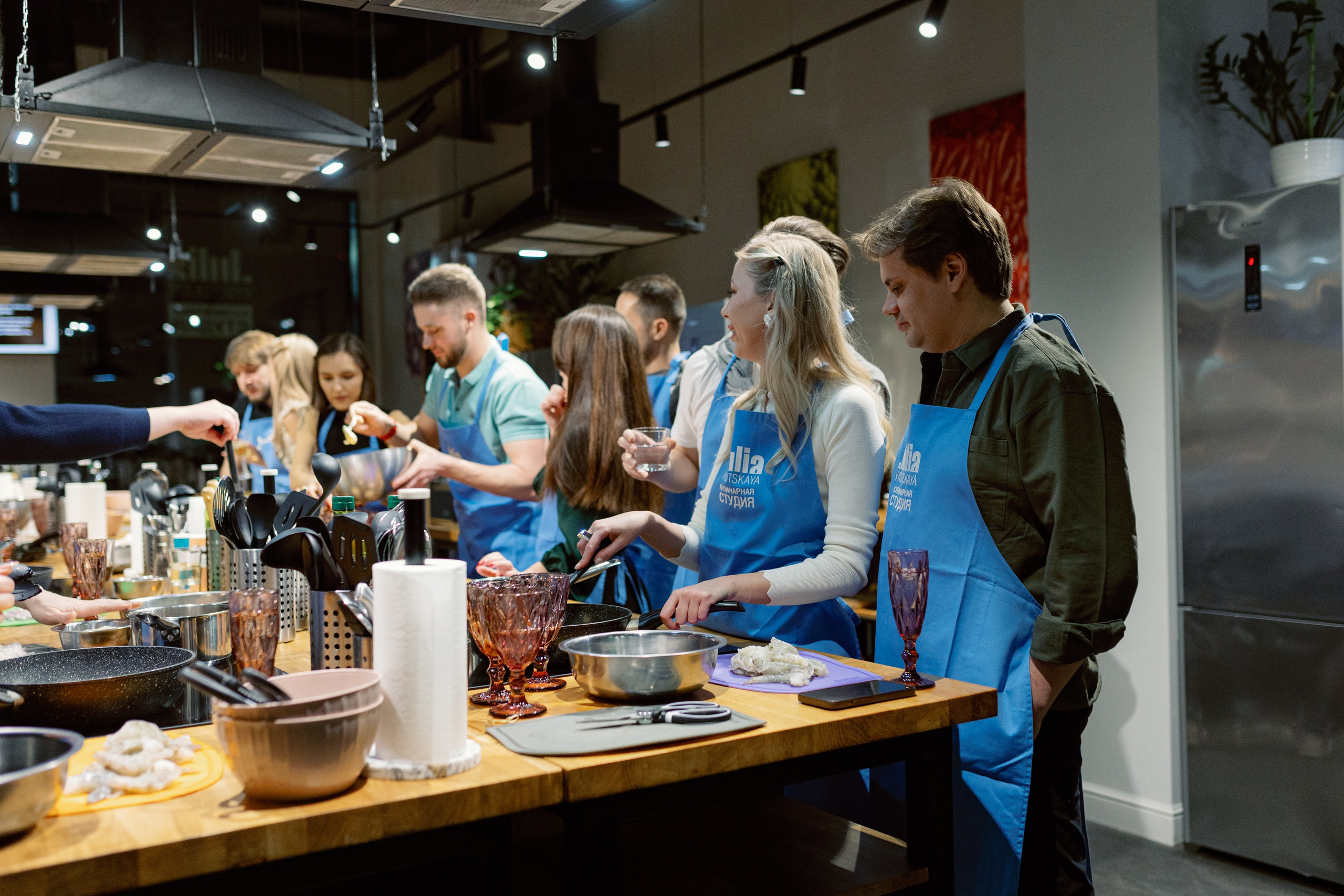 Профессиональная фотосъемка кулинарного мастер-класса. Свадебный фотограф в Москве Мария Крош
