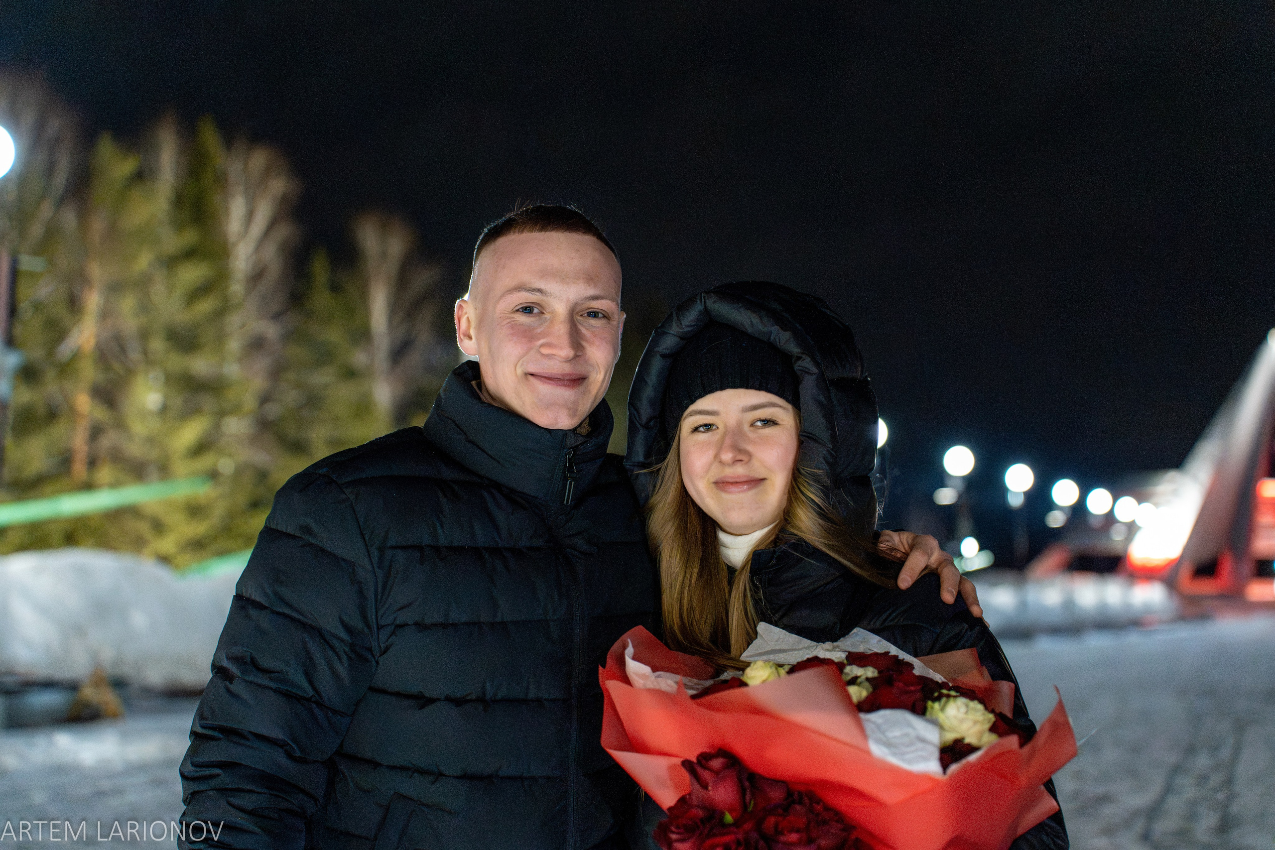 Предложение руки и сердца. Фотограф Артем Ларионов