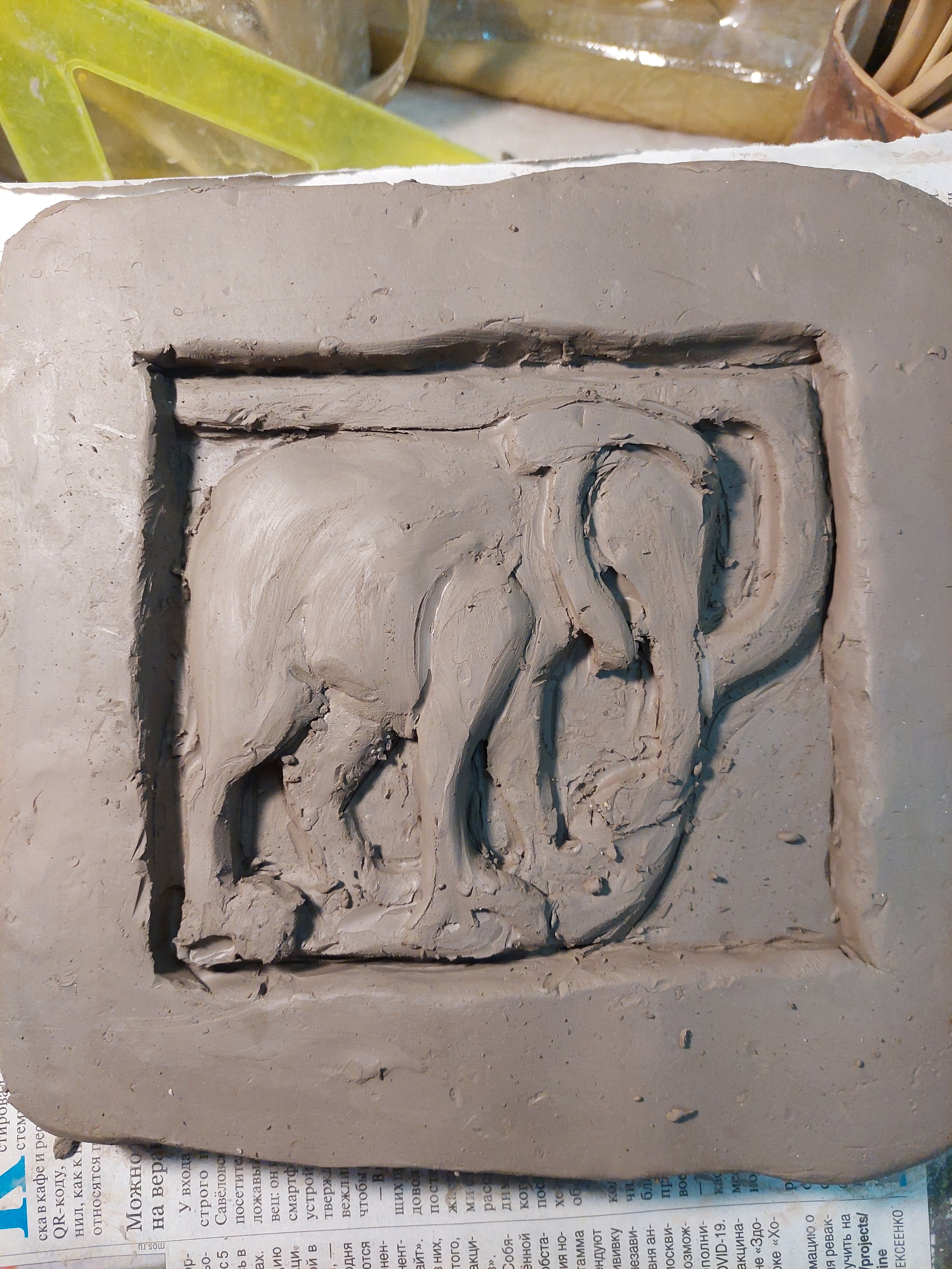 Что остается за кадром, или процесс работы керамиста. Керамика с историей. Елена Рогалёва