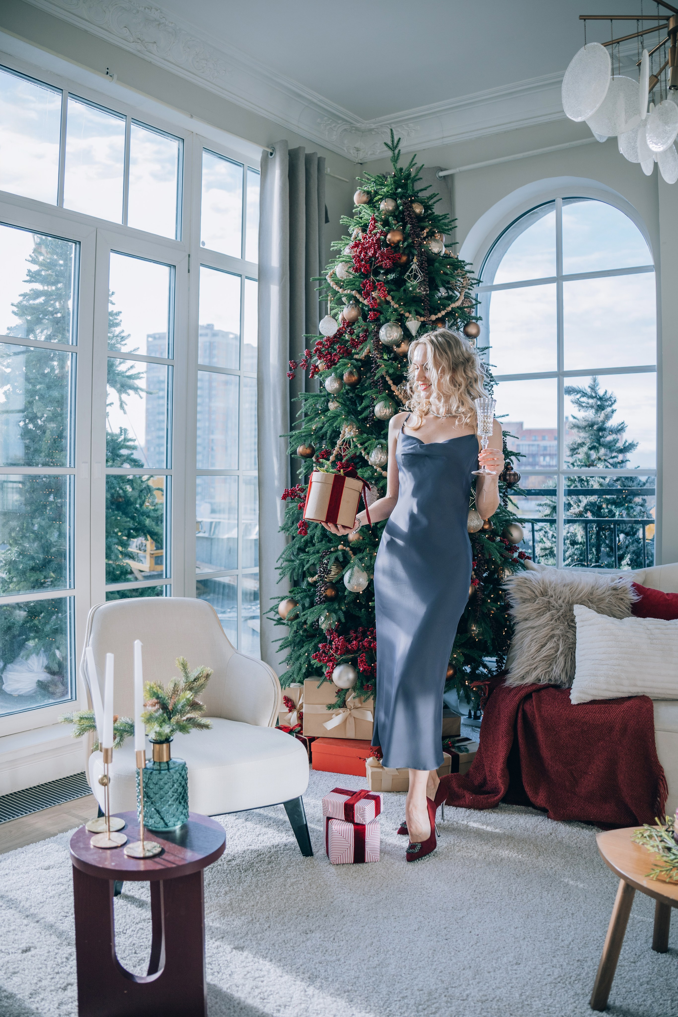 Новогодняя с солнышком. Фотограф Александра Кузуб Санкт-Петербург