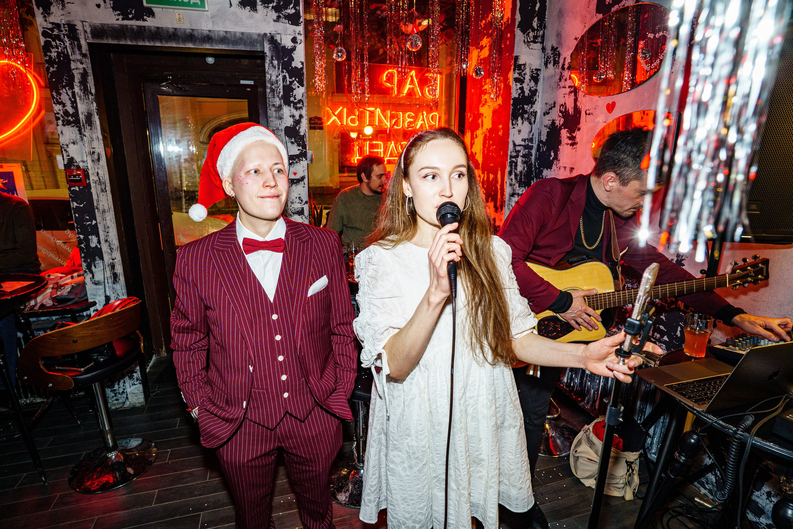Репетиция Нового года в Баре Разбитых сердец. Концертный и репортажный фотограф в Санкт-Петербурге Слава Пахомов