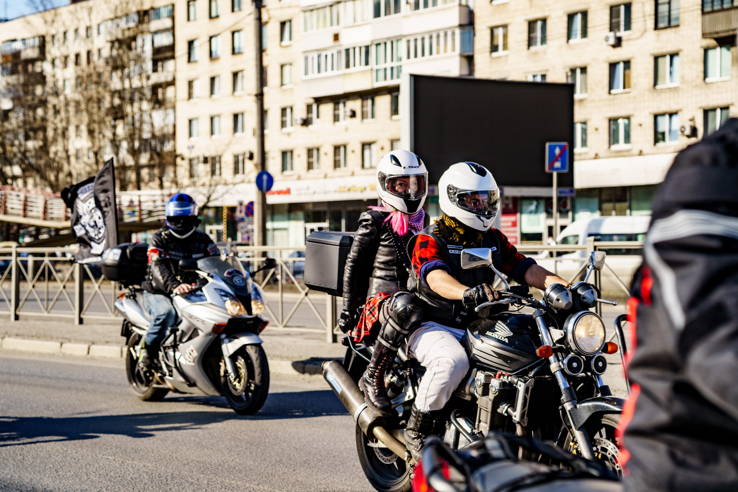 Прохват мотоклуба Norman Riders ч.1. Концертный и репортажный фотограф в Санкт-Петербурге Слава Пахомов