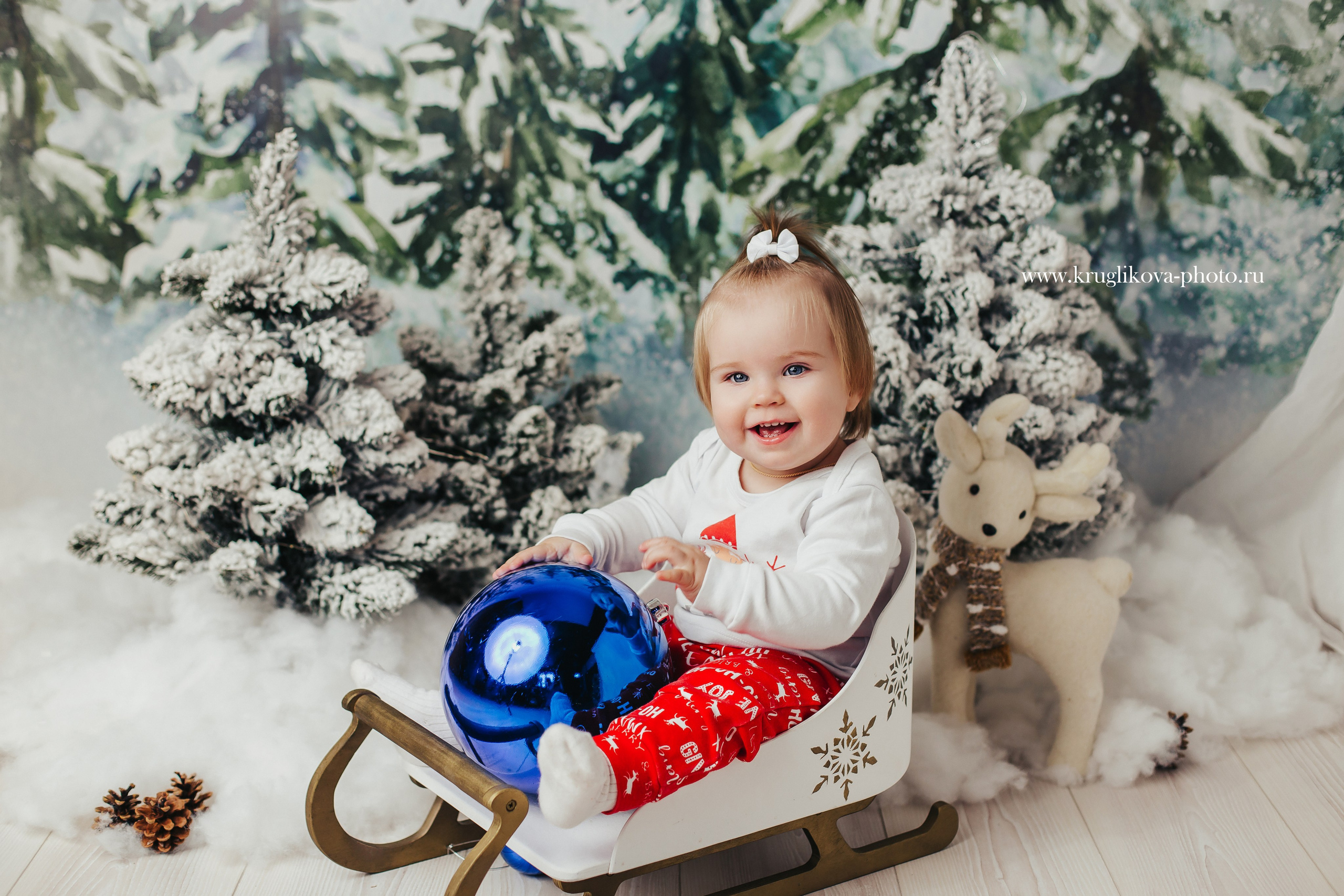 Машенька. Годик. Фотограф новорожденных и детский в Сергиевом Посаде Кругликова Юлия