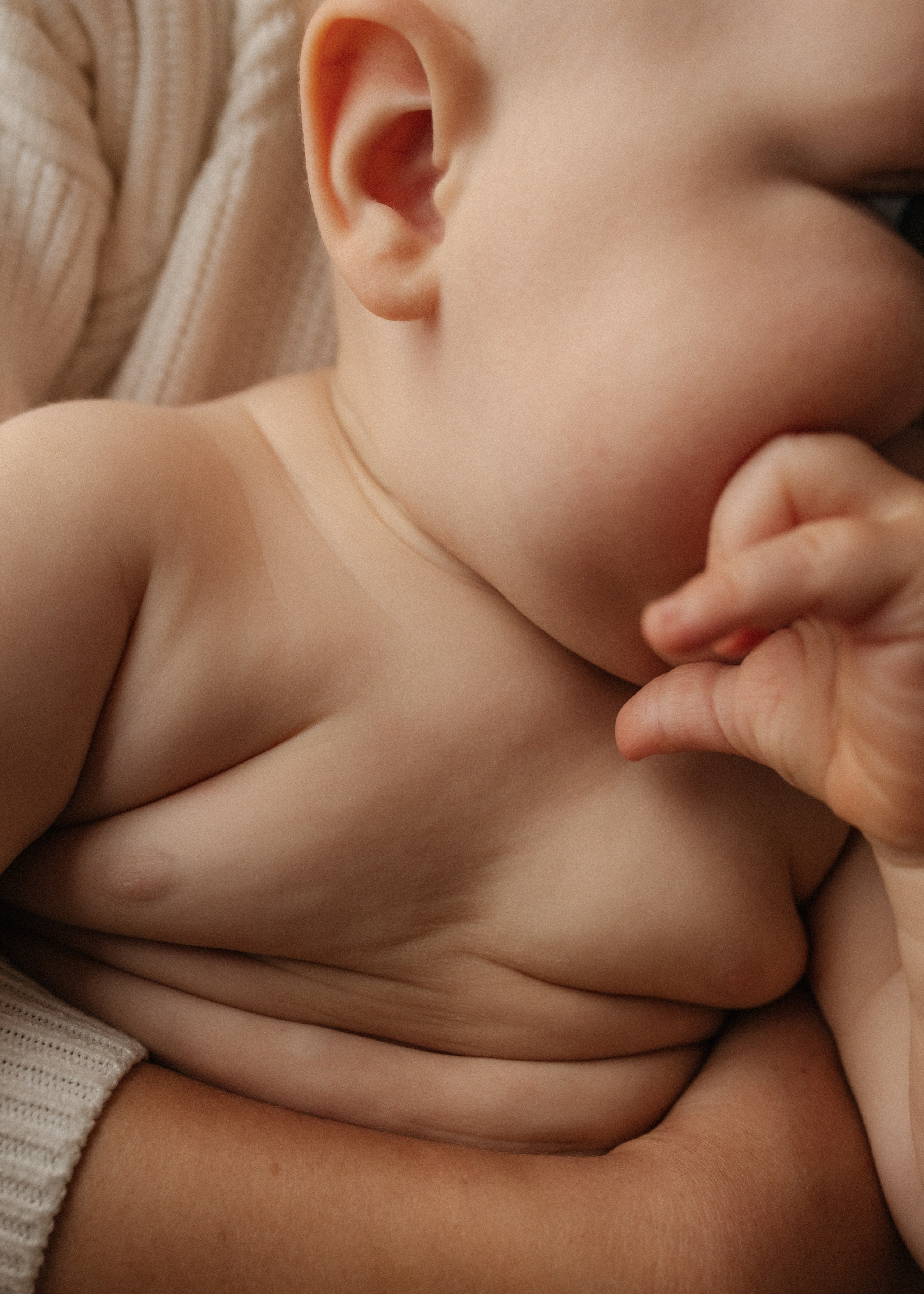 Семейная фотосессия дома с малышом. Семейный и портретный фотограф Нижний Новгород