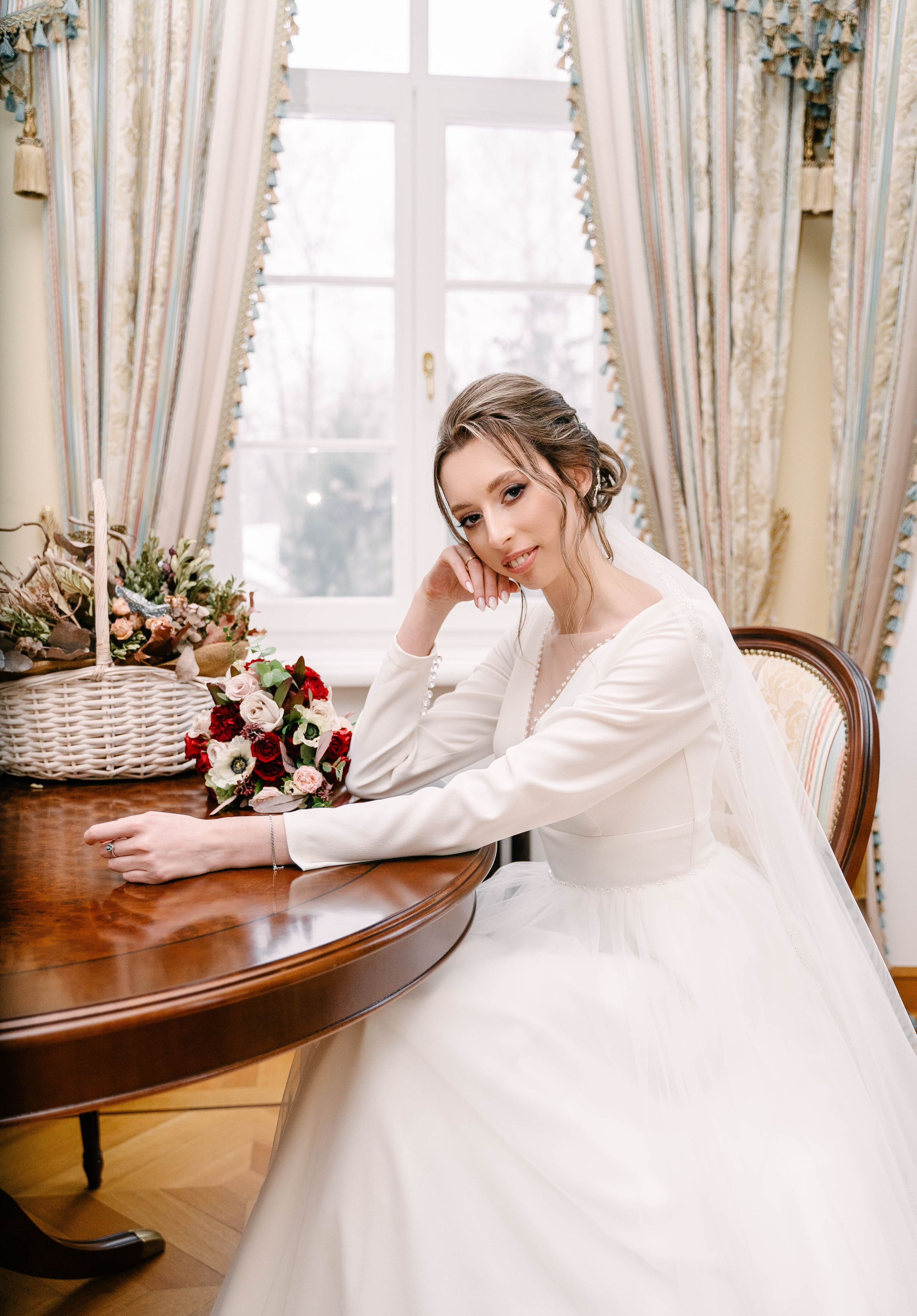 Зимняя свадебная фотосессия молодоженов. Свадебный и семейный фотограф из Воронежа|Москвы Бубнова Екатерина