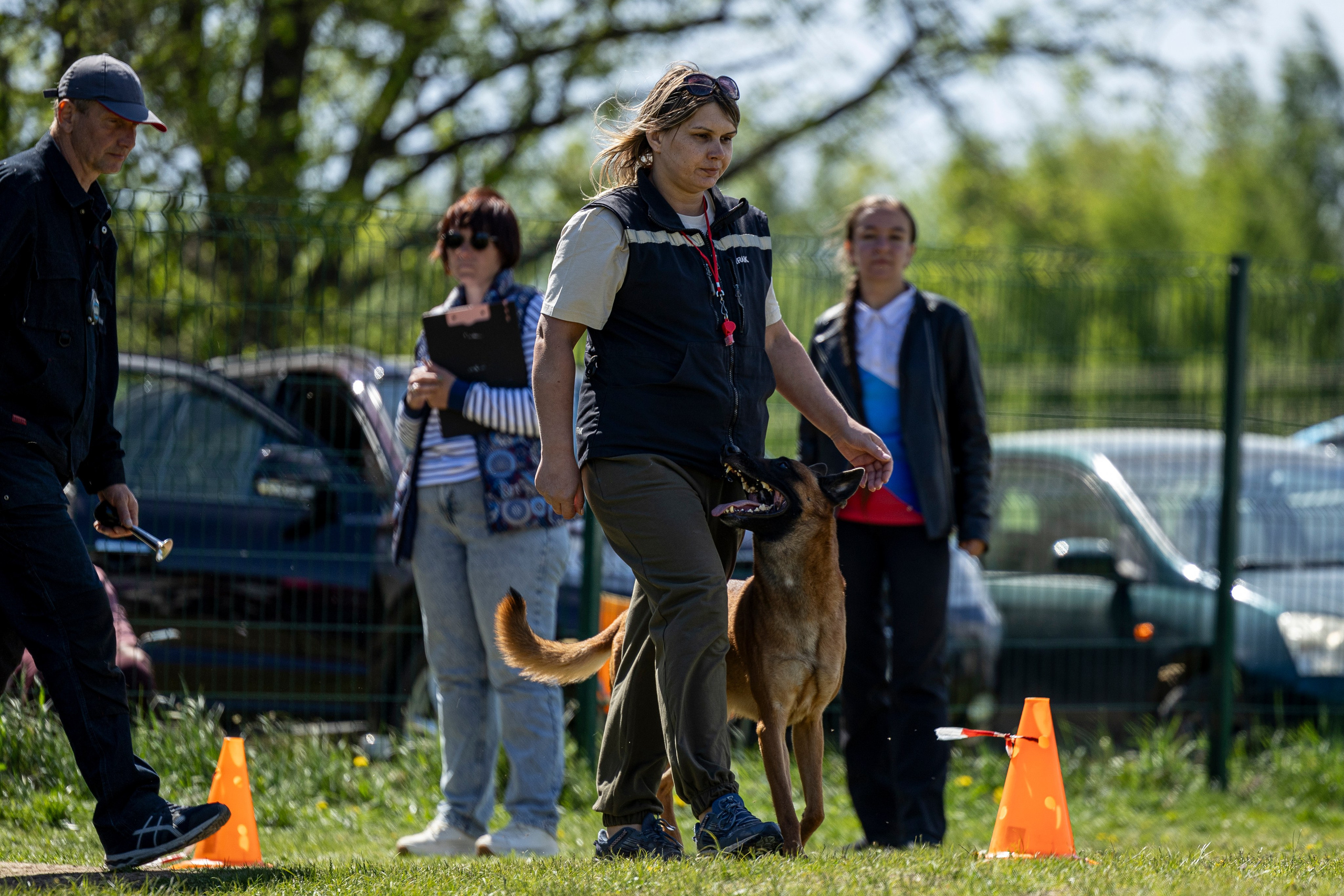 Испытания по мондьорингу в Нижнем Новгороде. Фотограф-анималист Анна Маринич