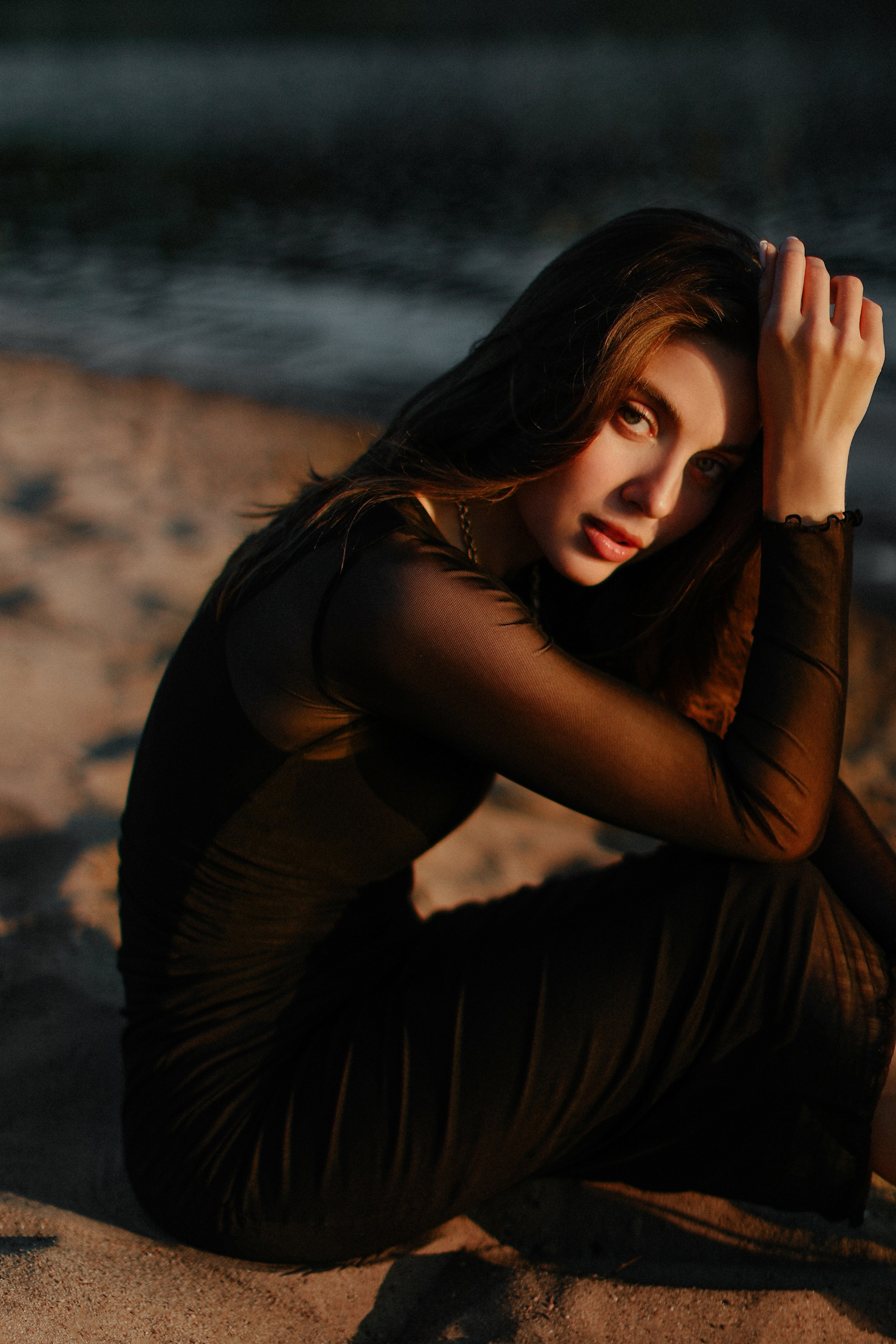 Катя на закате. Фотограф в Нижнем Новгороде