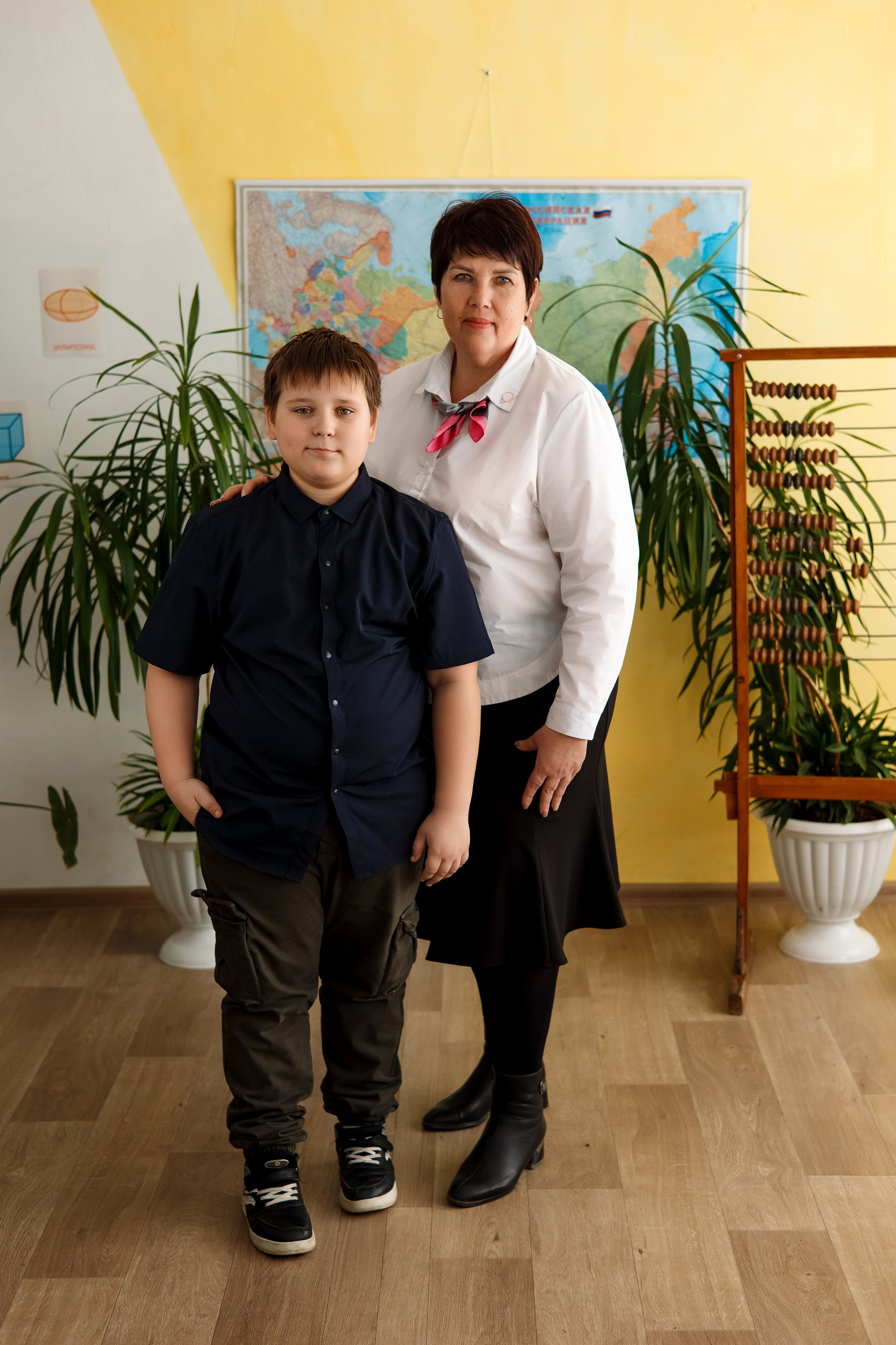 4 класс с. Барабаш. Фотограф Любовь Корниенко, Примоский край