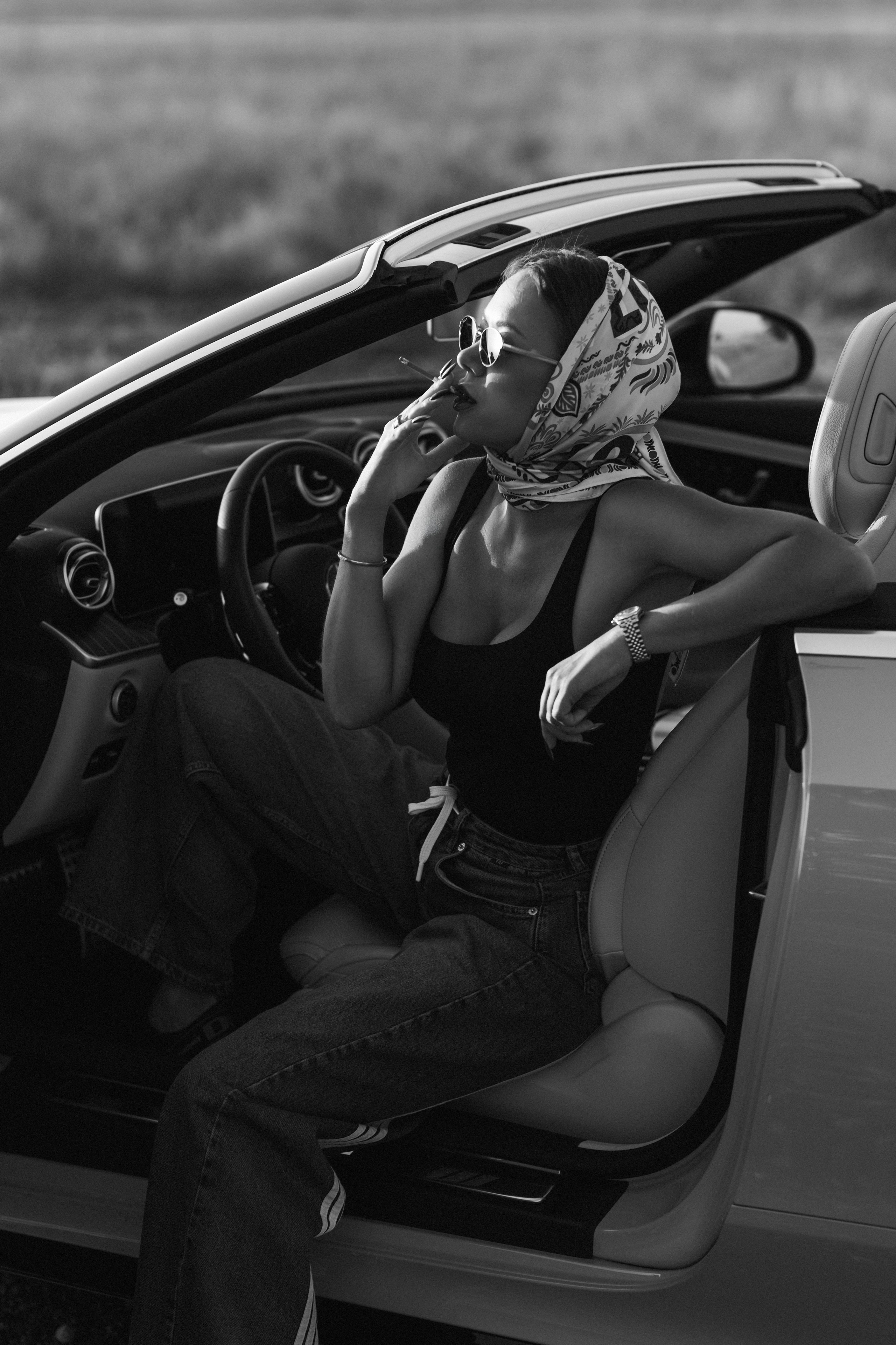 Фотосессия с автомобилем. Коммерческий фотограф в Алматы Марина Милис. Съёмка для брендов, компаний и проектов