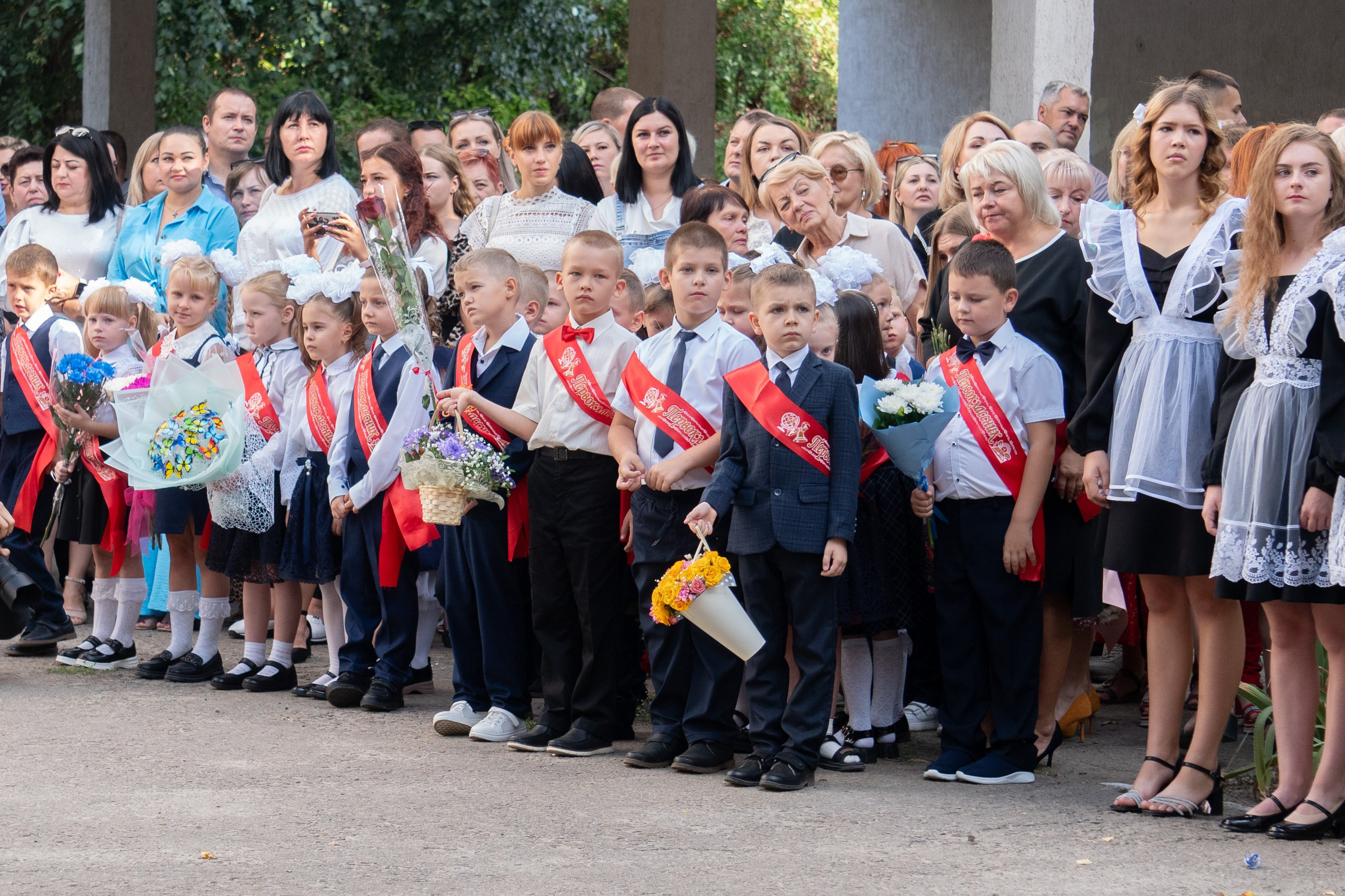 Сборные со школ. Фотограф в РФ и ЛНР Юлия Федосеева
