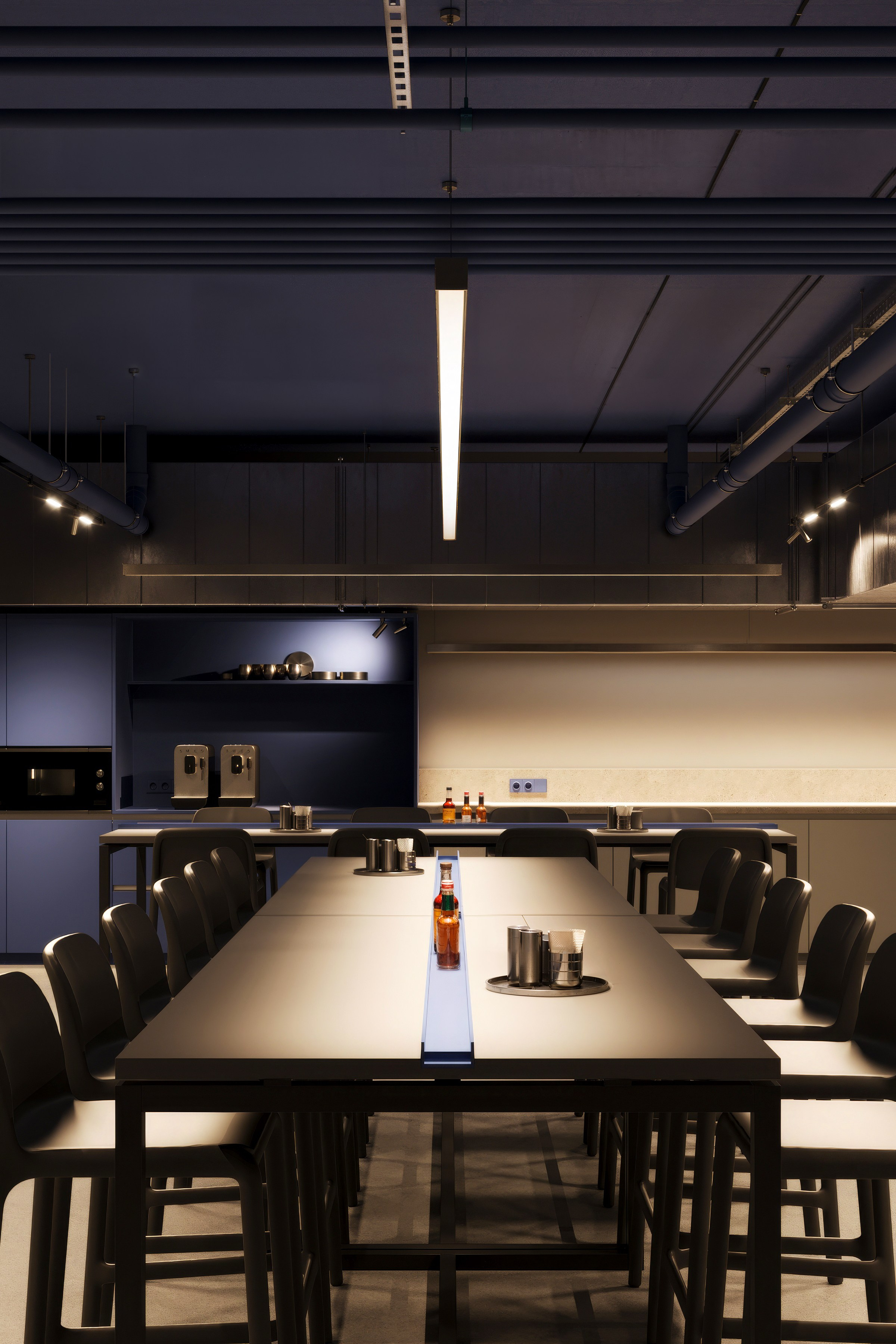 Brut office. Residential and commercial interior visualizer Anton Barantsev