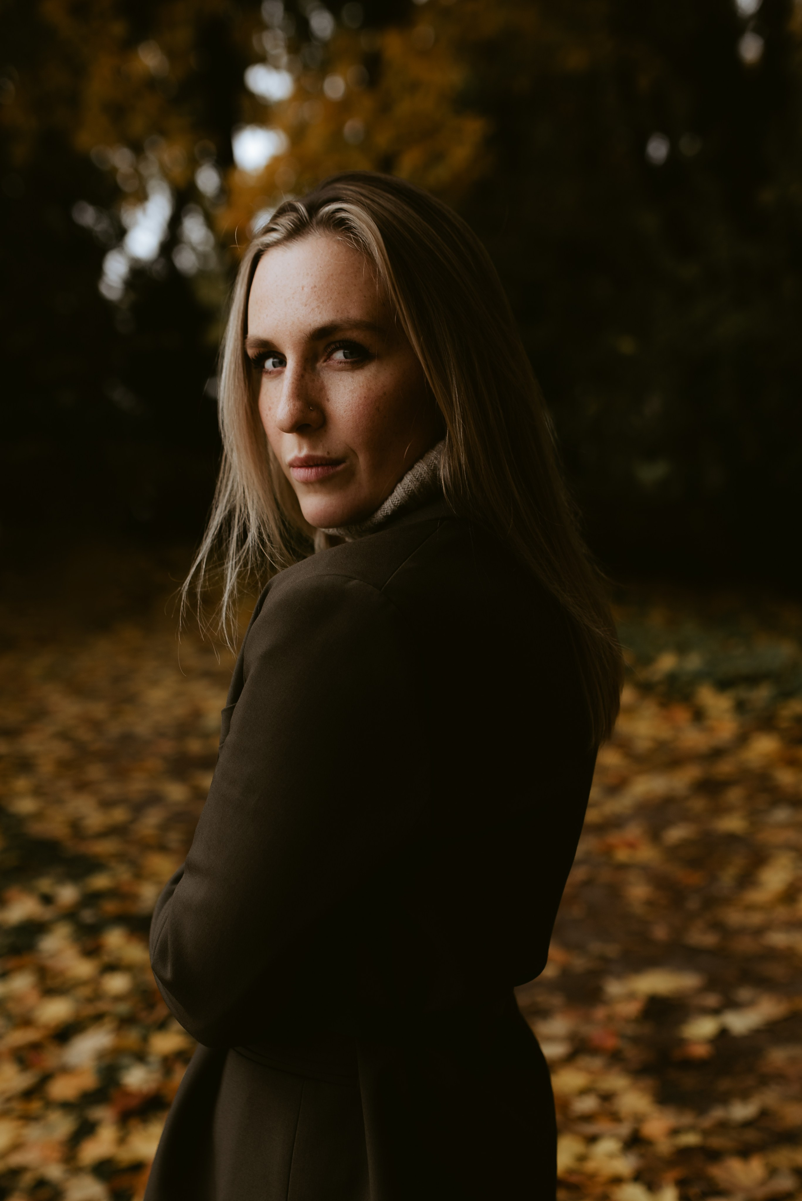 портретная фотосессия для девушки