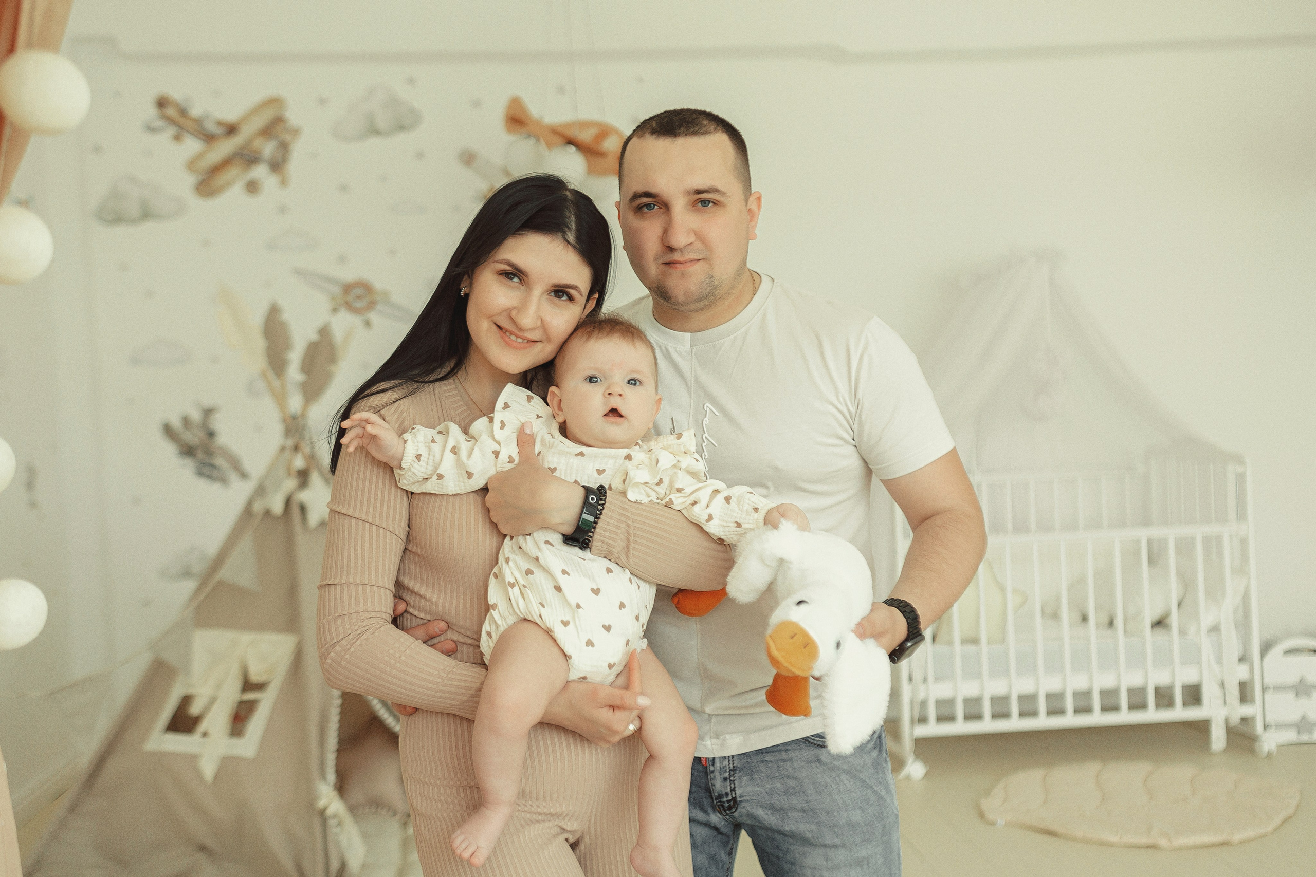 Эвелина, Женя и Милана. Семейный фотограф в Новосибирске Екатерина Сафронова