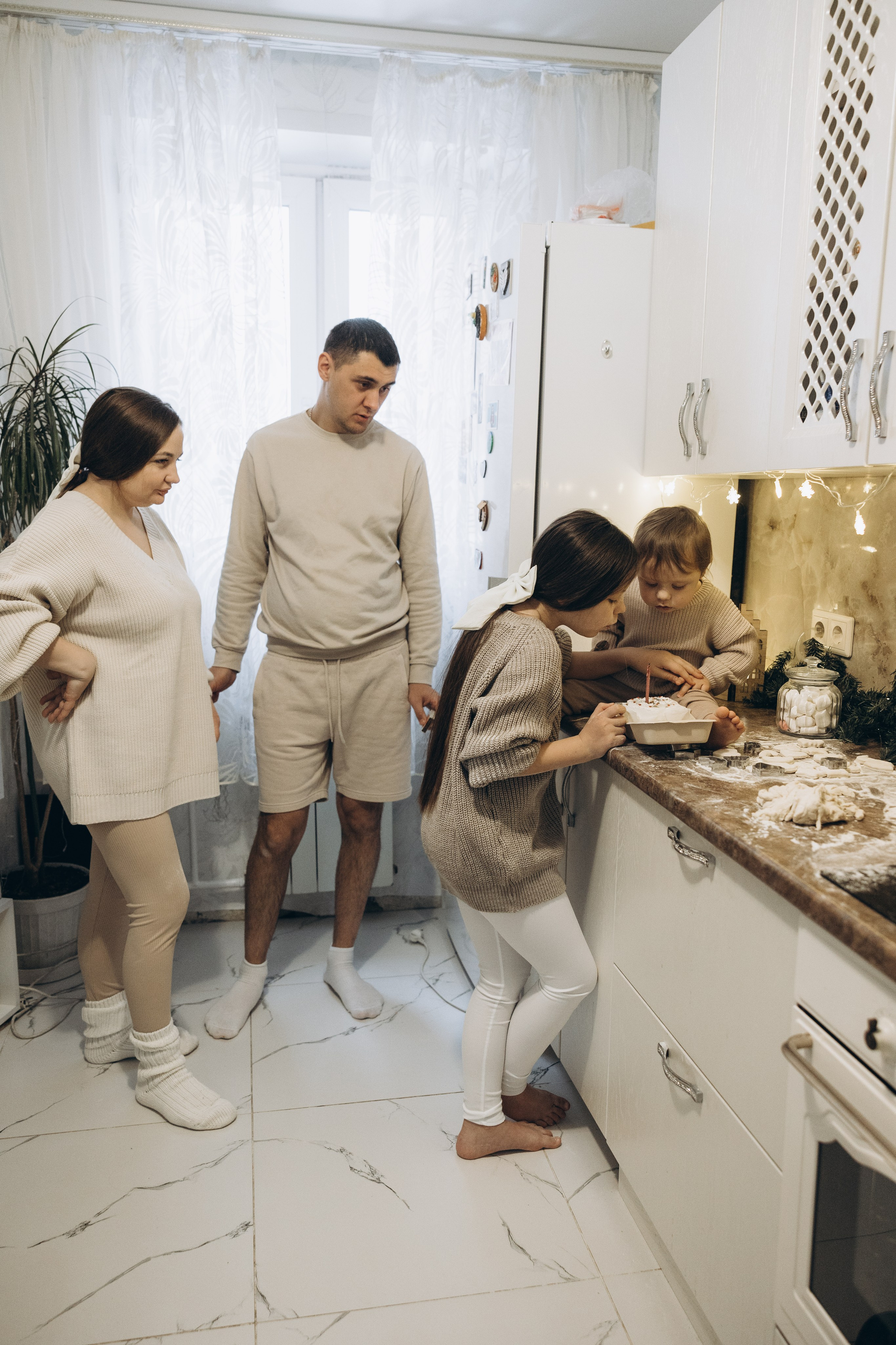 Маша, Дима, Лера и Миша. Семейный фотограф в Москве Виктория Ястребинская