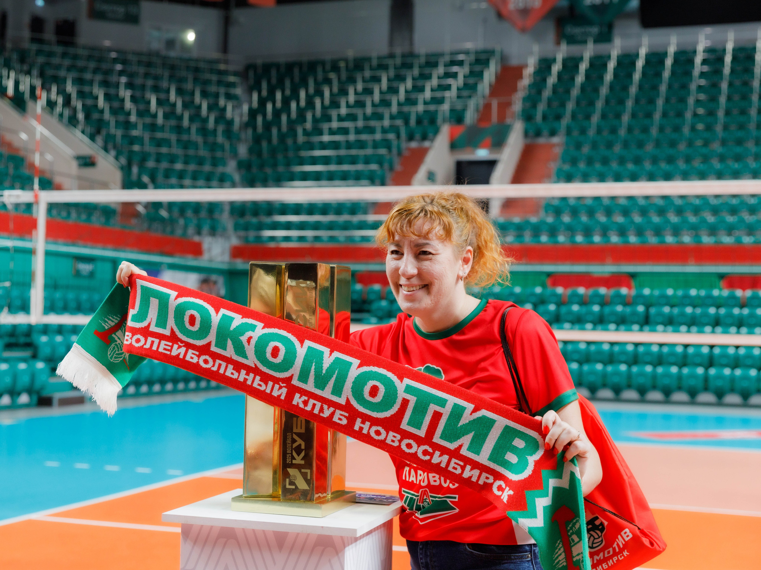 ВК «Локомотив». Экскурсия для фанатов клуба. Репортажный фотограф в Новосибирске Алена Помазунова