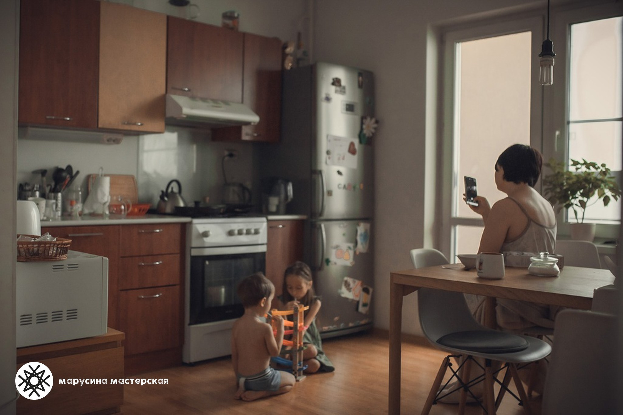 Творческая фотография, снятая в рамках зимней творческой практики, автор — Людмила Квасова