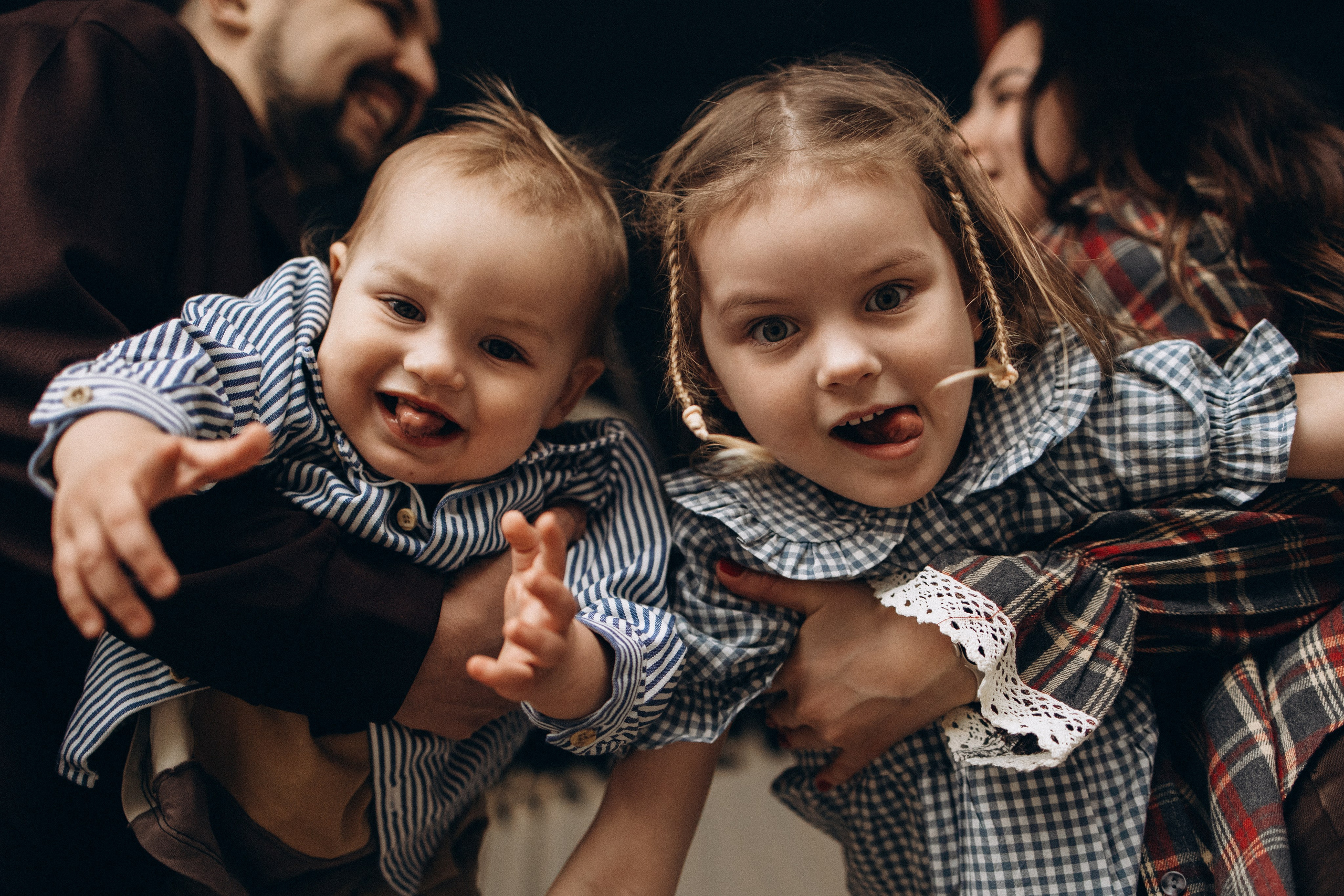 Лера, Женя, Милана и Макар. Семейный фотограф в Москве Марина Петра