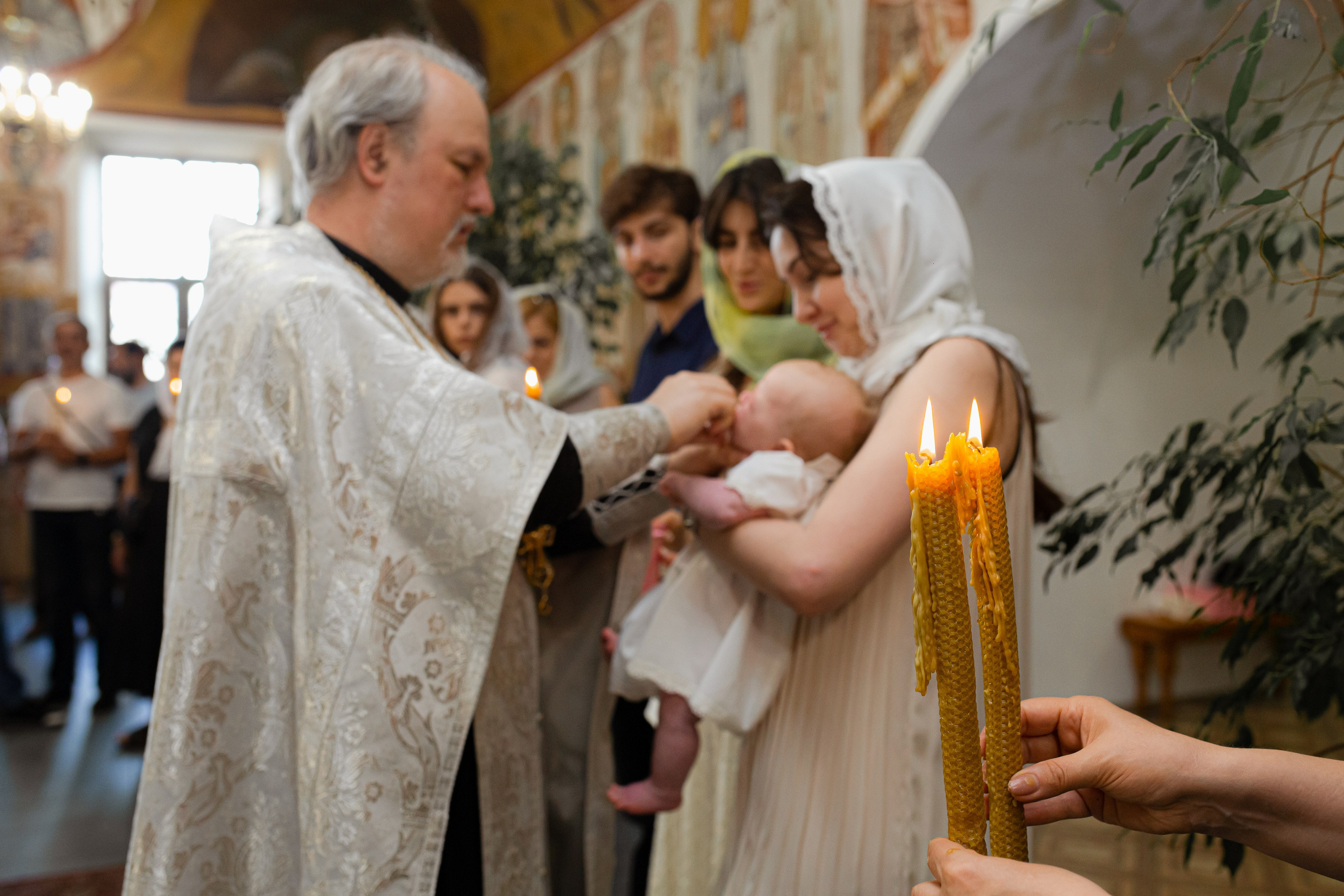 Крещение Грузинская церковь. Свадебный и семейный фотограф