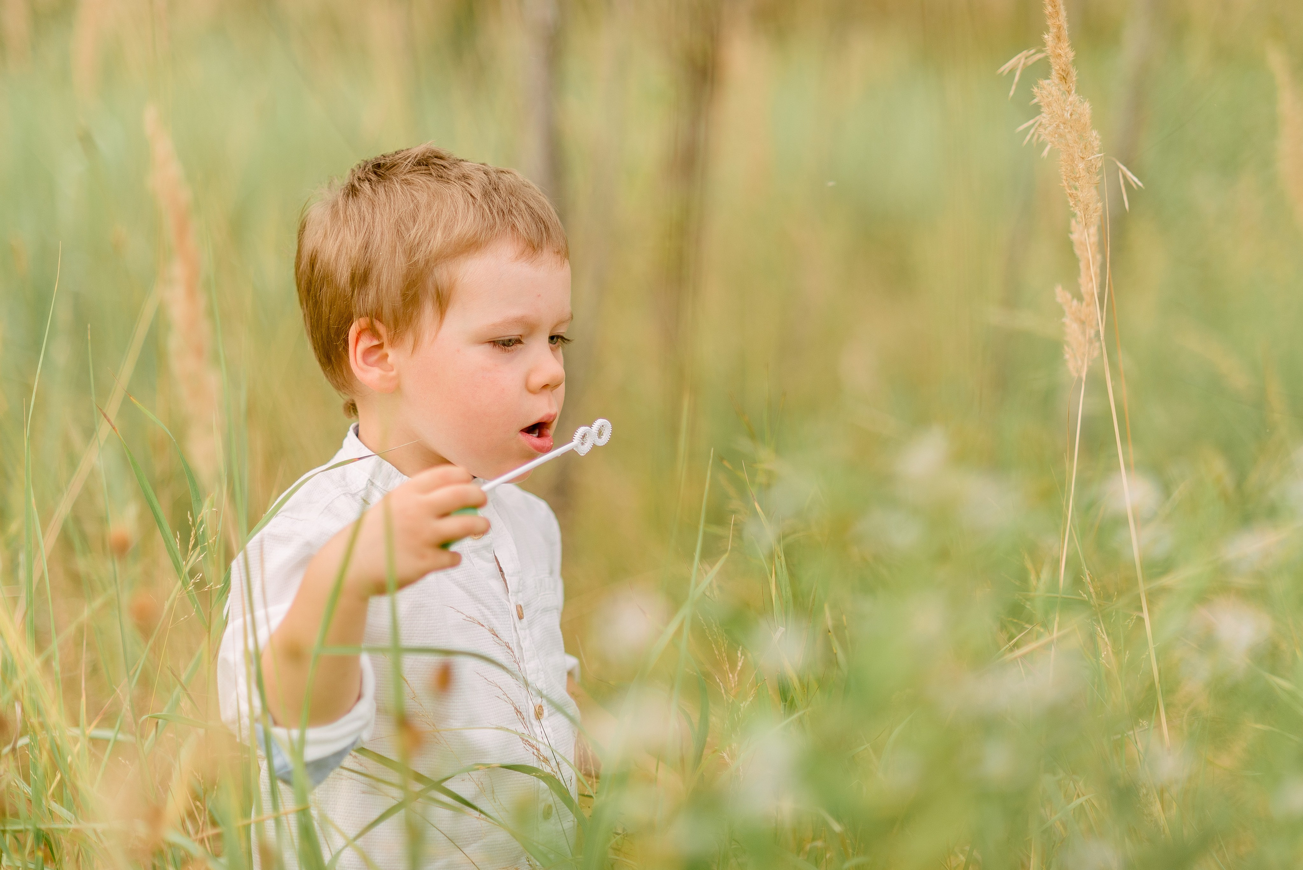 В поле. Фотограф Юлия Попова
