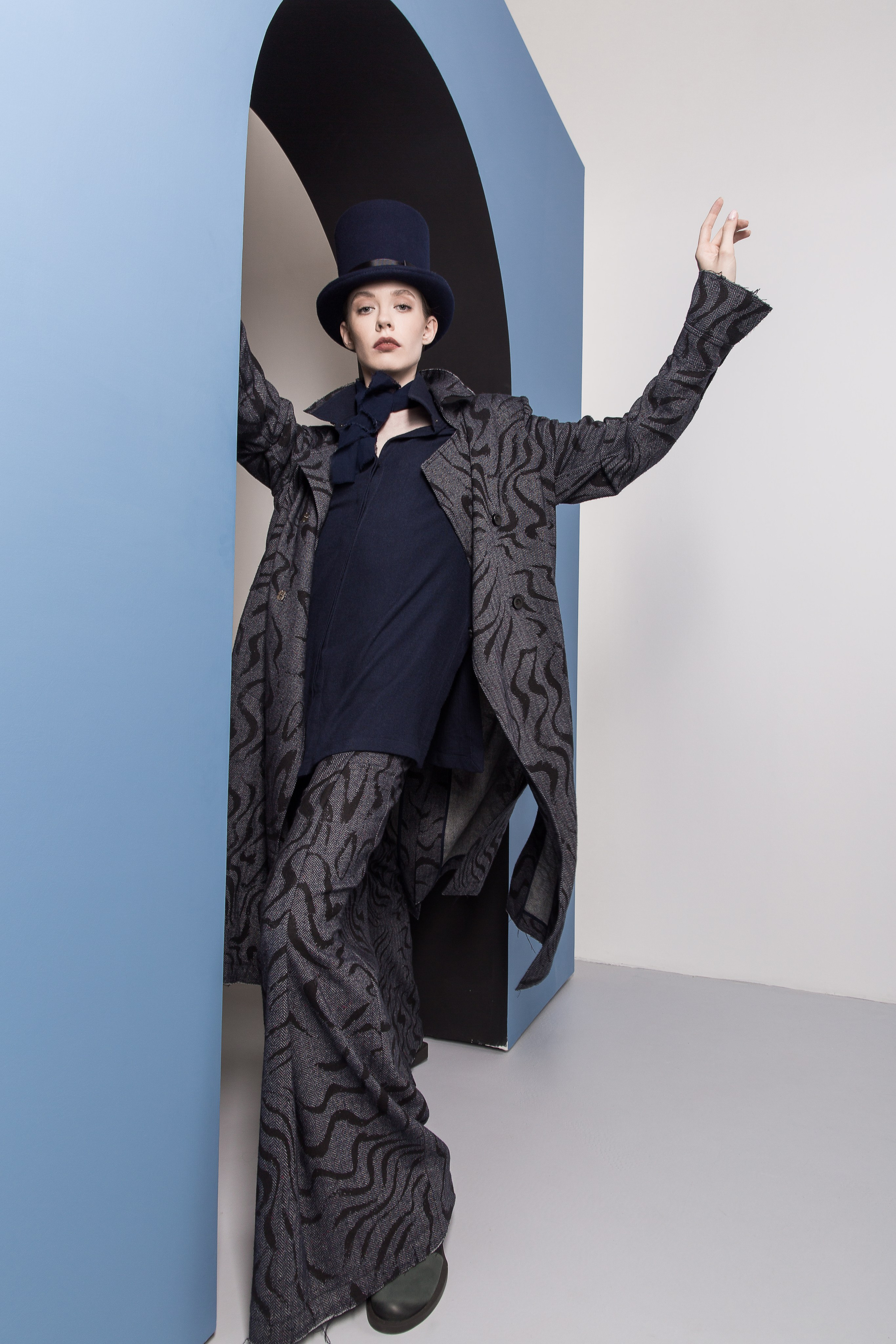 LookBook Winter 2022-2023 fo CROKI. Photographer Anna Arzamastseva