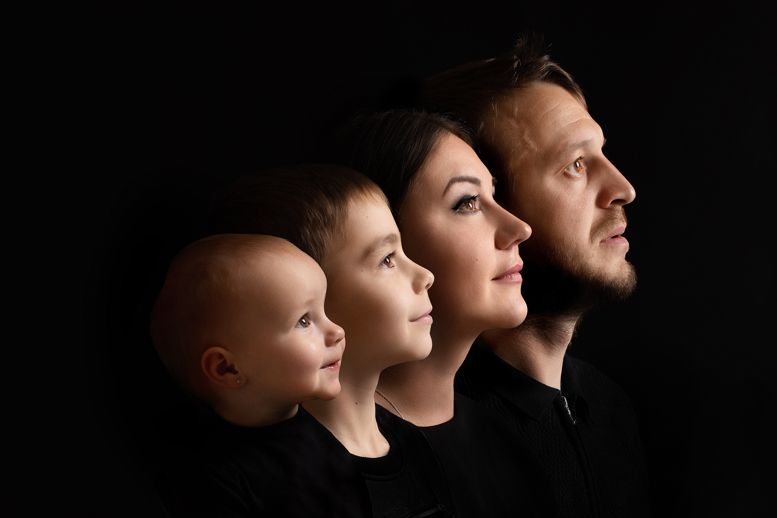 Портрет «Поколение». Фотограф новорождённых и детей до года на КМВ