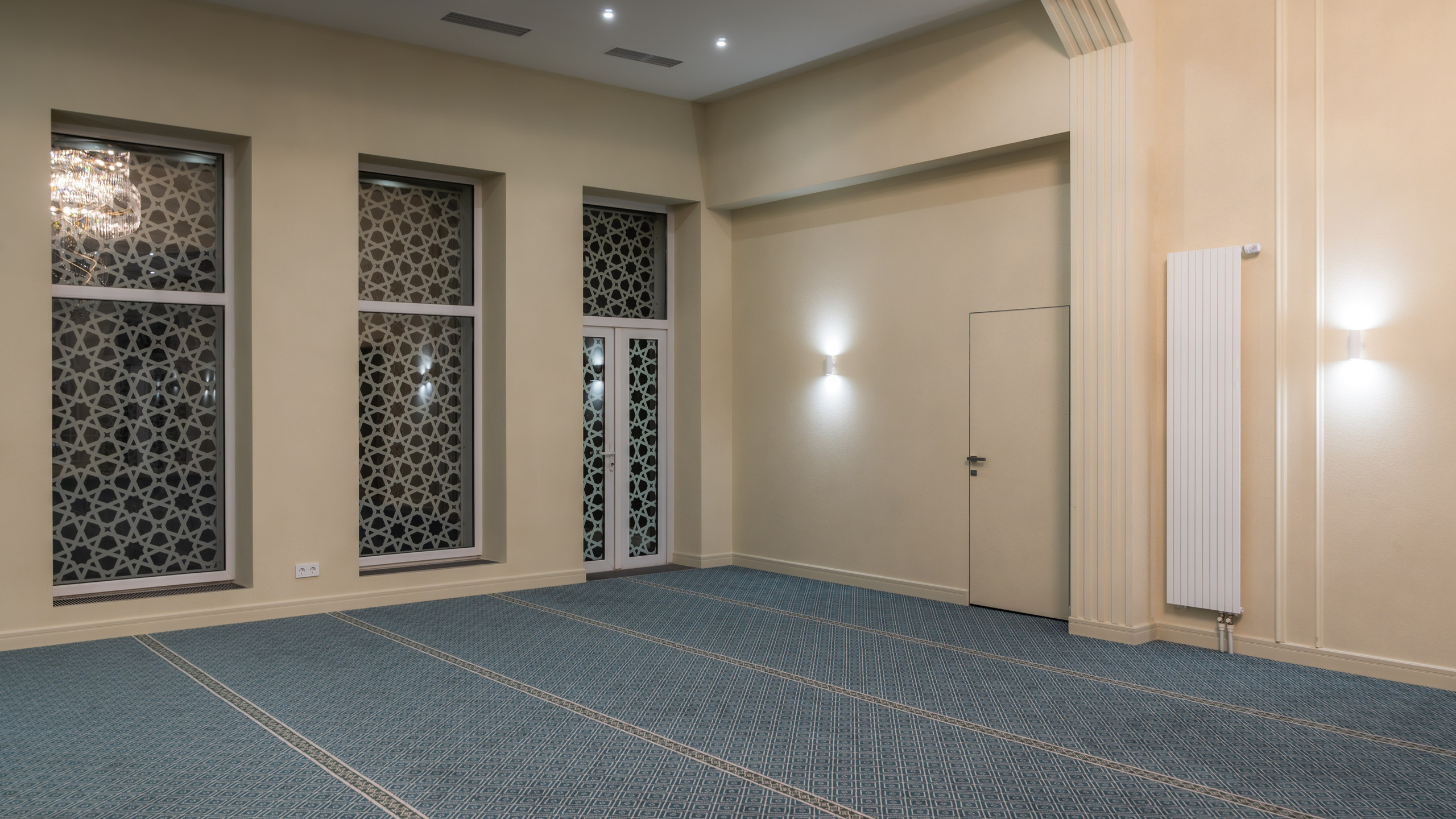 Интерьерная съёмка для мечети Изге Ай. Фотограф/видеограф Богдан Голованов