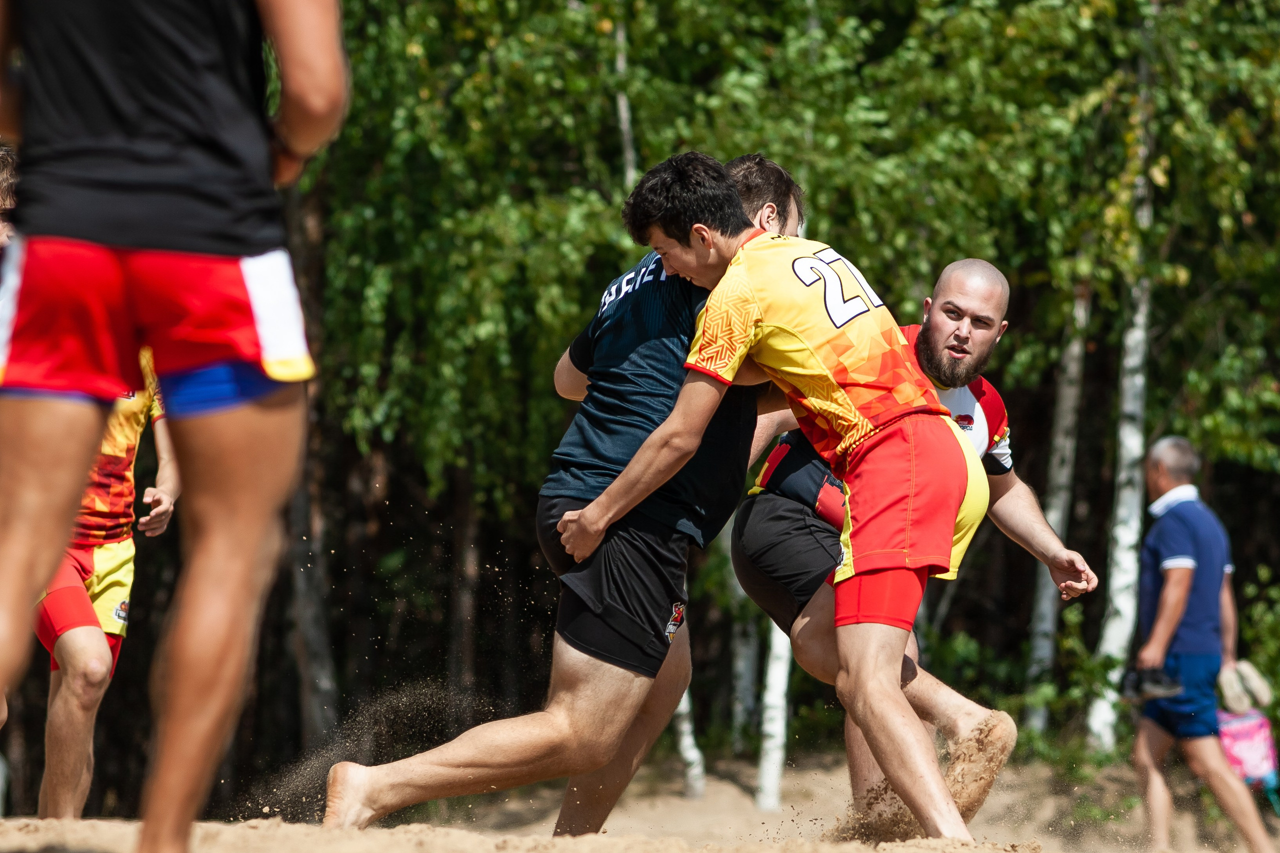 «Кубок «Молота» по пляжному Регби. Фотография