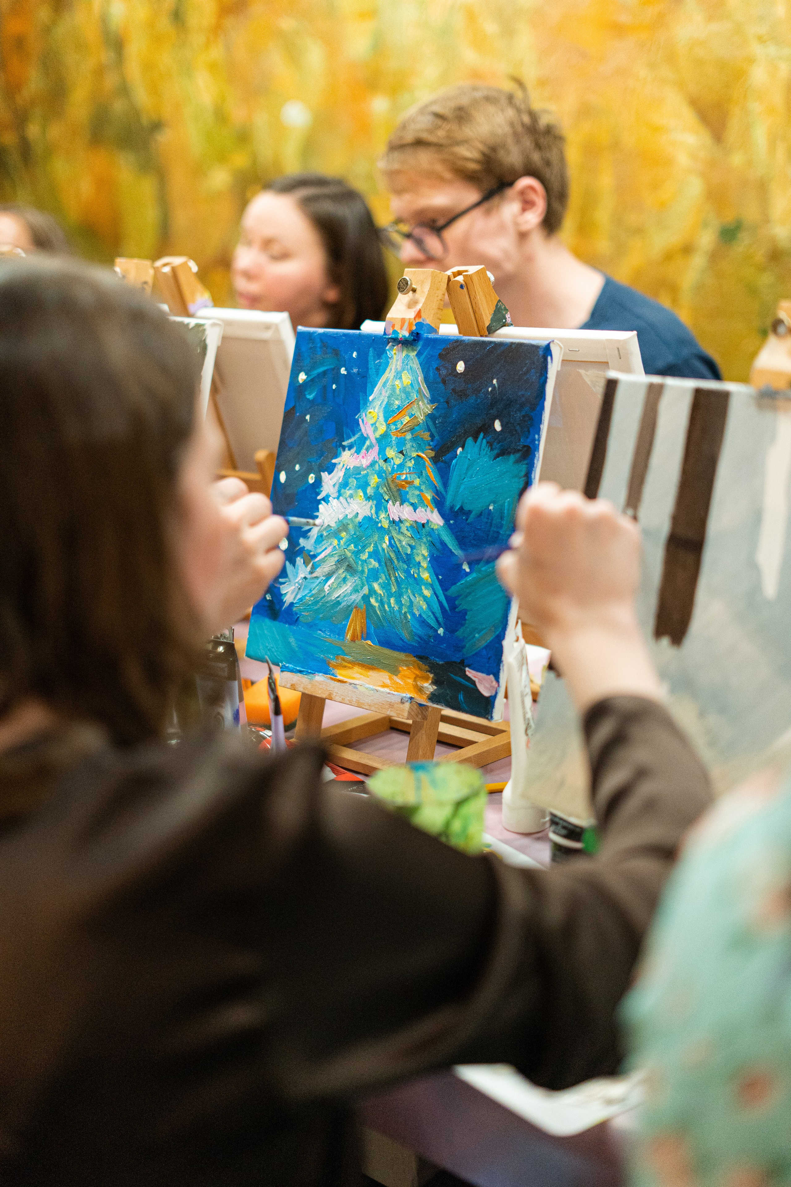 Корпоратив Teach Me Art 2. Портретный фотограф в Москве и Санкт-Петербурге Арина Чех