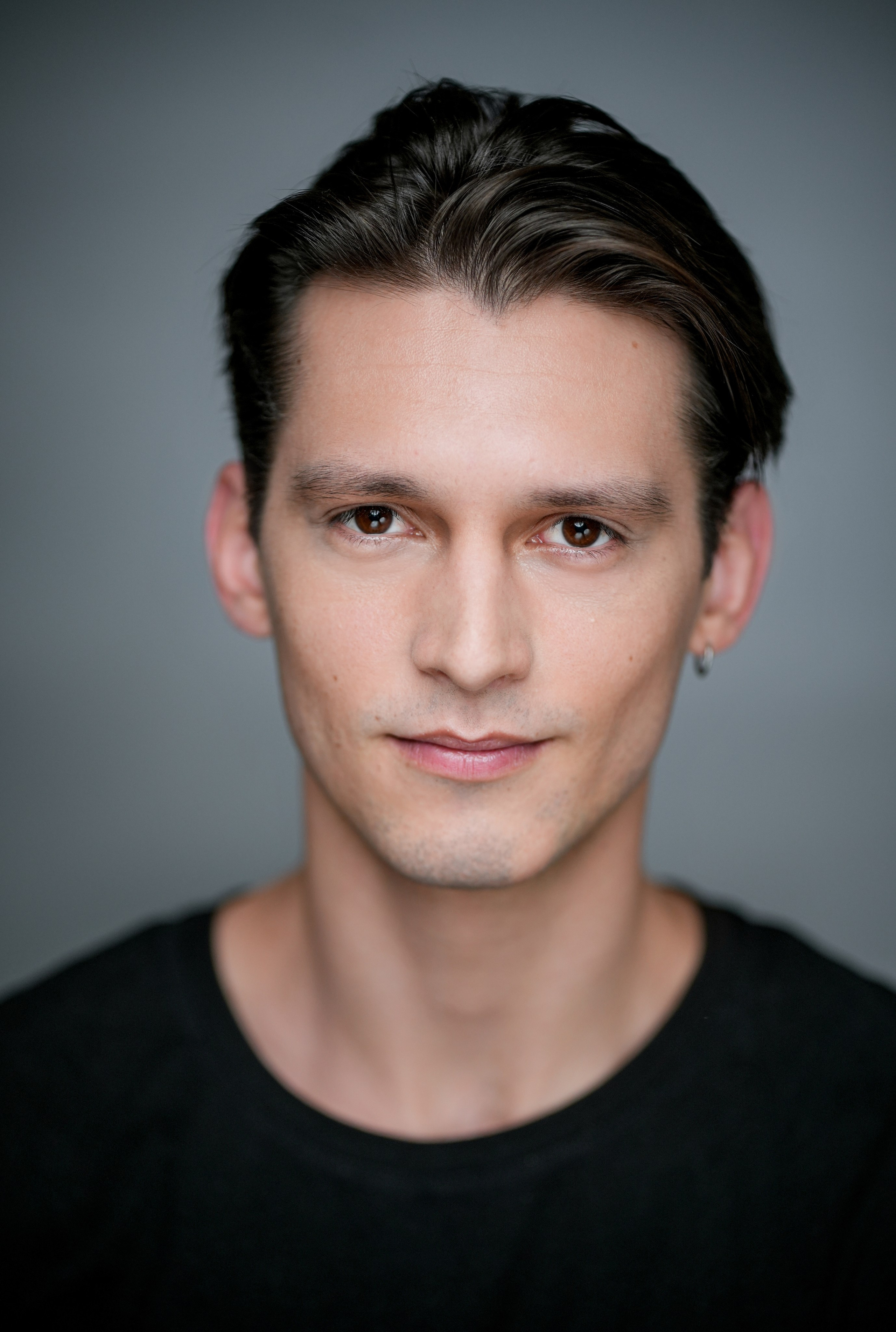 Актер Олег Рубанов. Портретная съемка в Москве, студийный фотограф Игорь Фомин