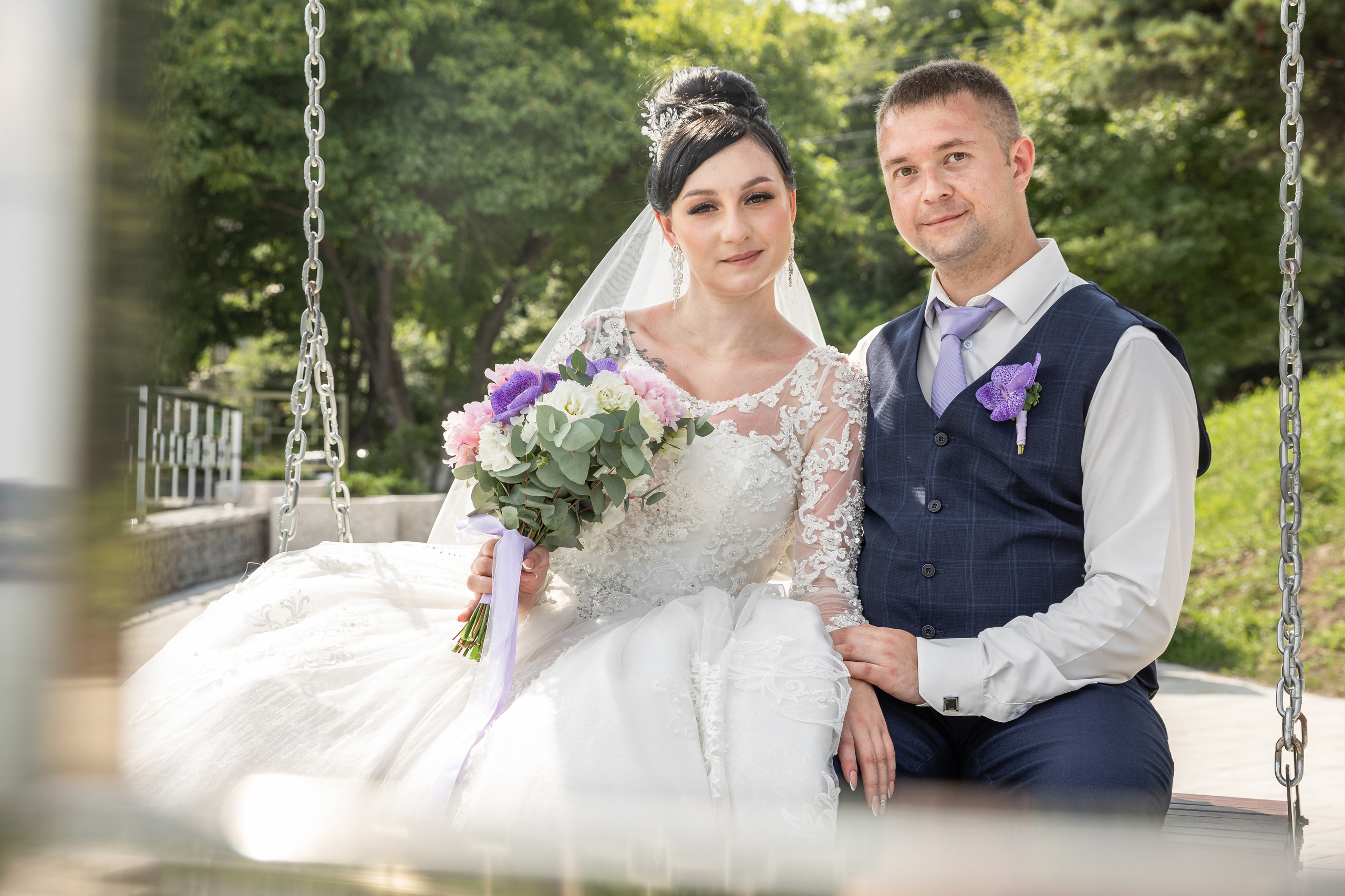 Летняя свадьба (утро невесты, прогулка, ресторан). Детский семейный фотограф в г. Находка Ольга Коваленко, фотостудия Memories