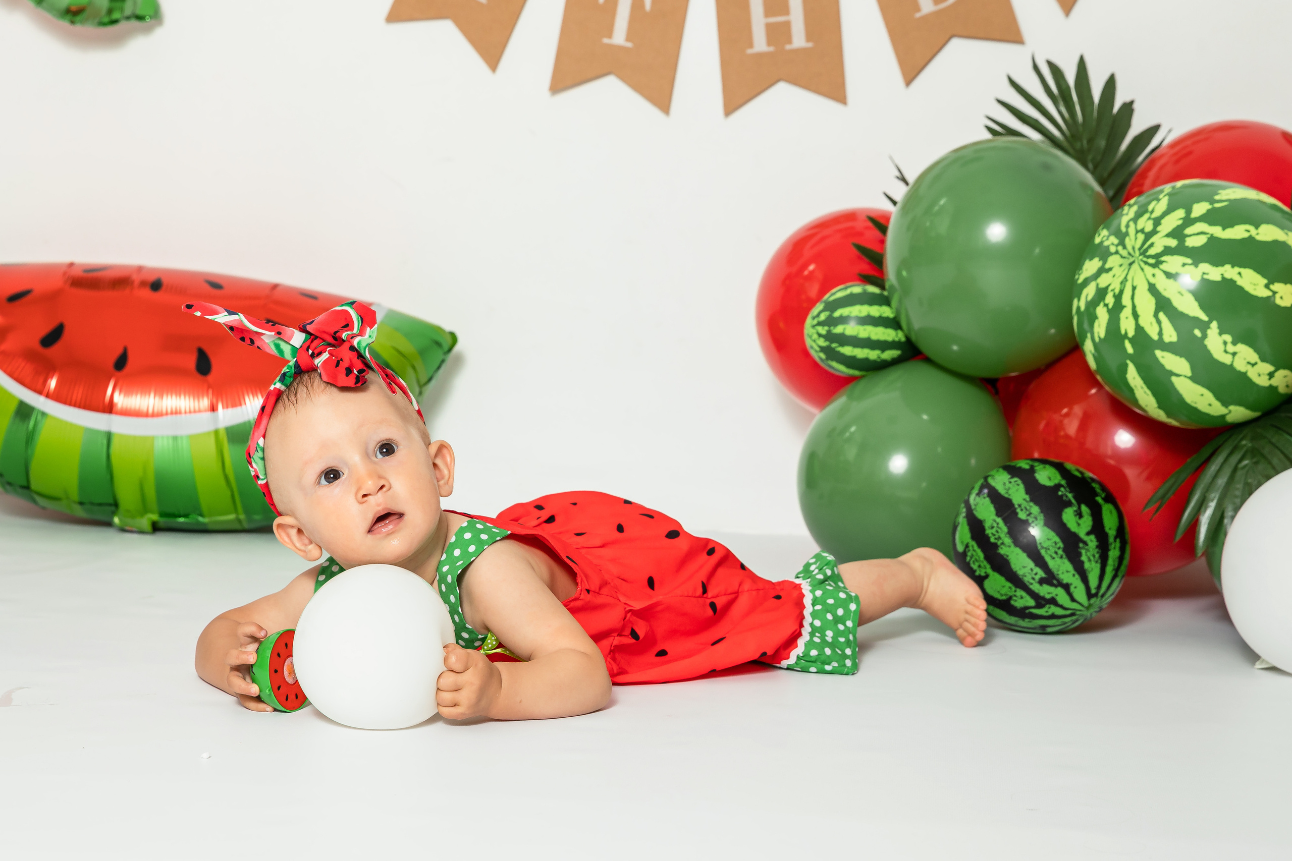 Арбузный День рождения. Детский семейный фотограф в г. Находка Ольга Коваленко, фотостудия Memories