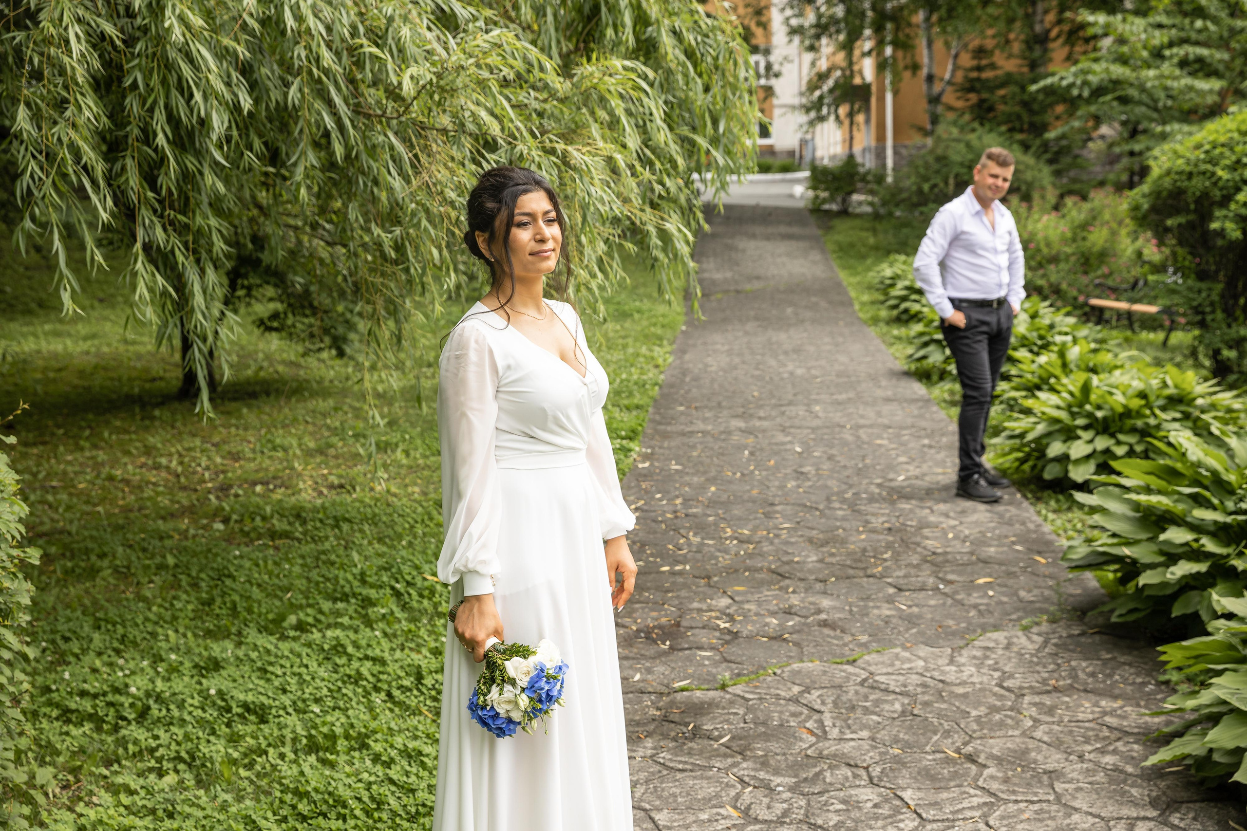 Летняя свадебная прогулка. Детский семейный фотограф в г. Находка Ольга Коваленко, фотостудия Memories