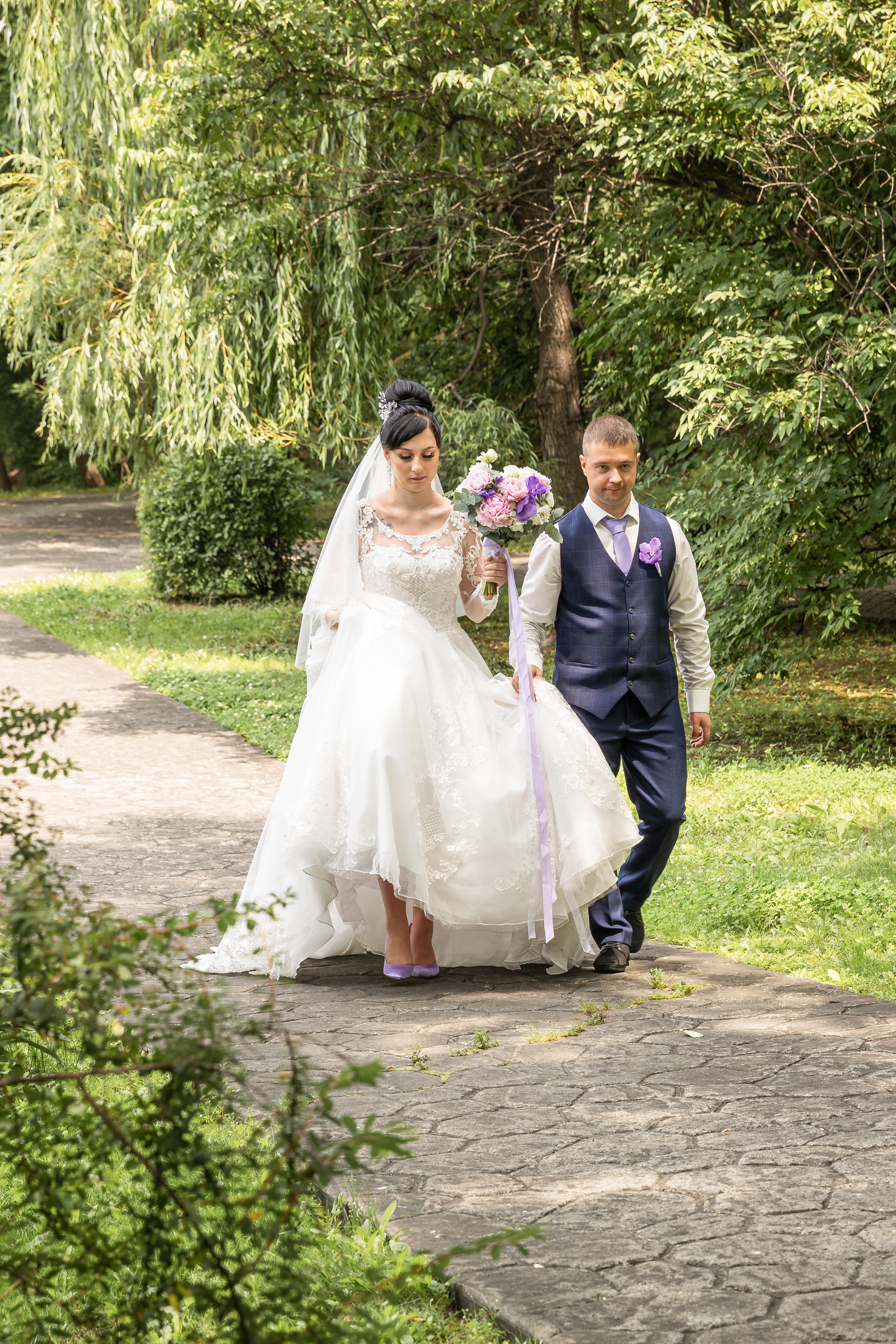 Летняя свадьба (утро невесты, прогулка, ресторан). Детский семейный фотограф в г. Находка Ольга Коваленко, фотостудия Memories